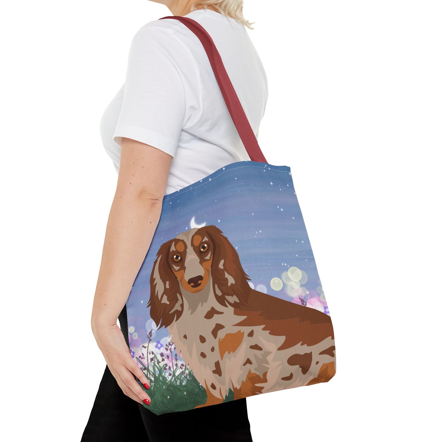 Dachshund Dog Tote Bag 16x16