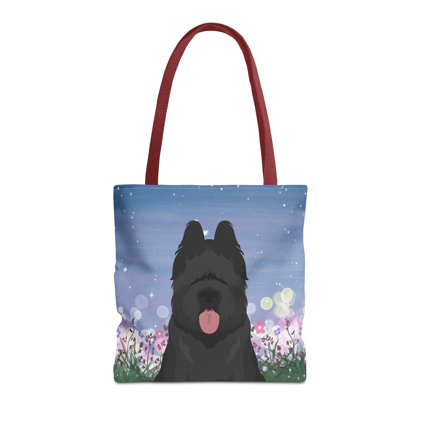 Briard Dog Tote Bag 16x16