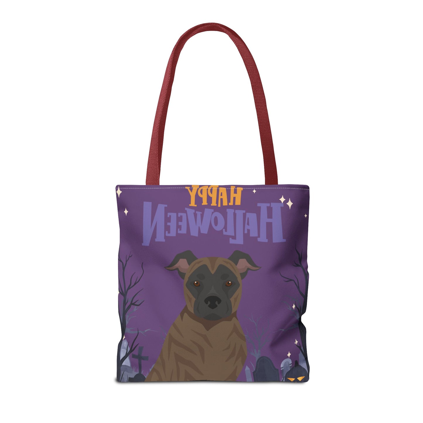 St Miguel Cattle Dog Dog Happy Halloween Tote Bag 16x16