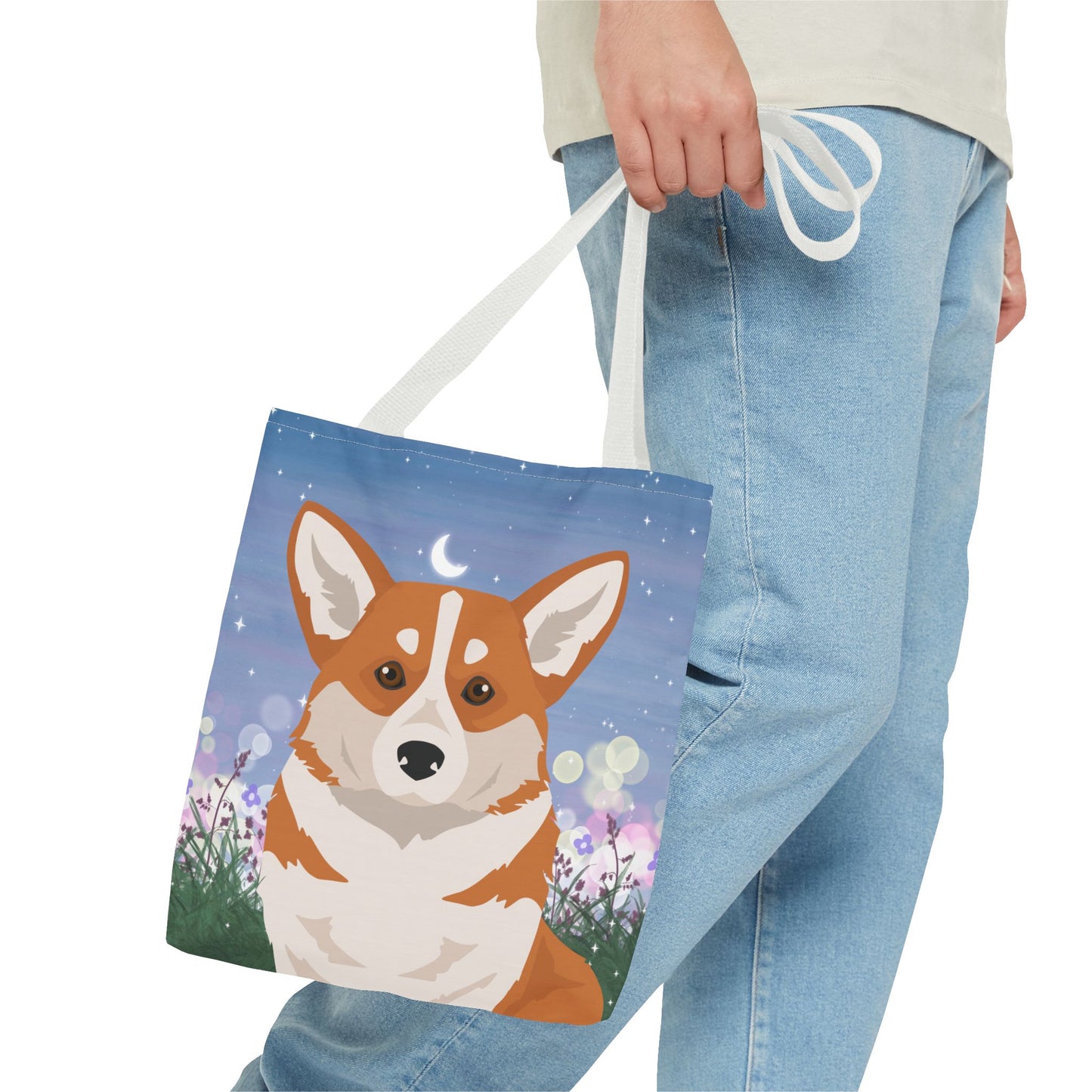 Pembroke Welsh Corgi Dog Tote Bag 13x13