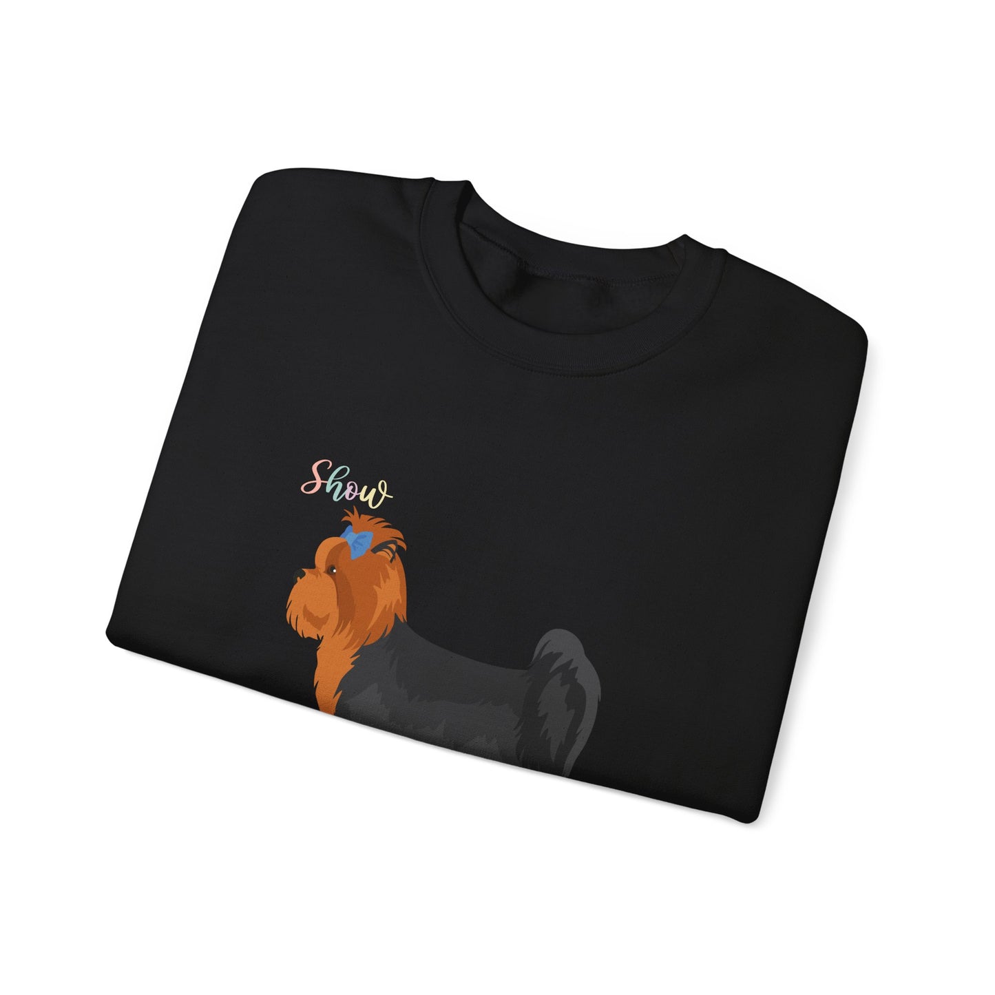 Yorkshire Terrier Dog Unisex Heavy Blend Crewneck Sweatshirt