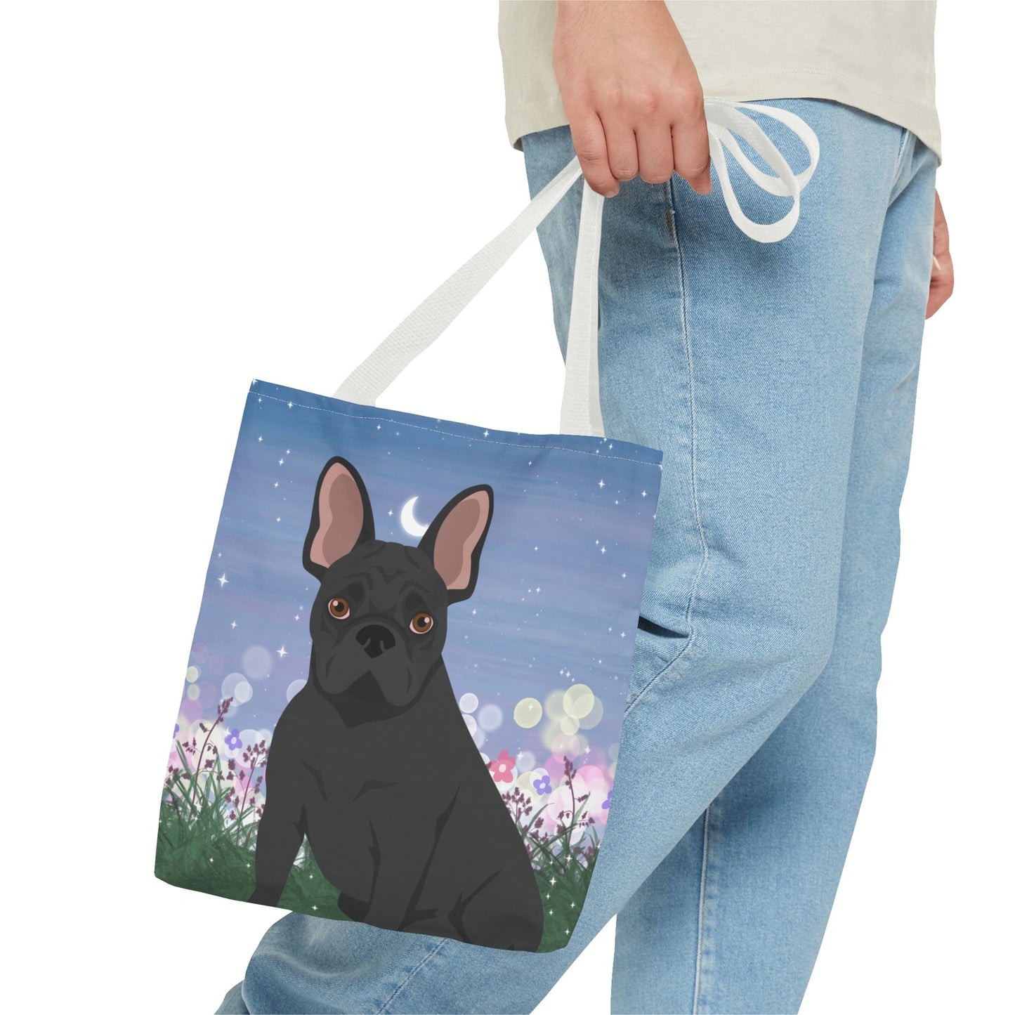 French Bulldog Dog Tote Bag 13x13