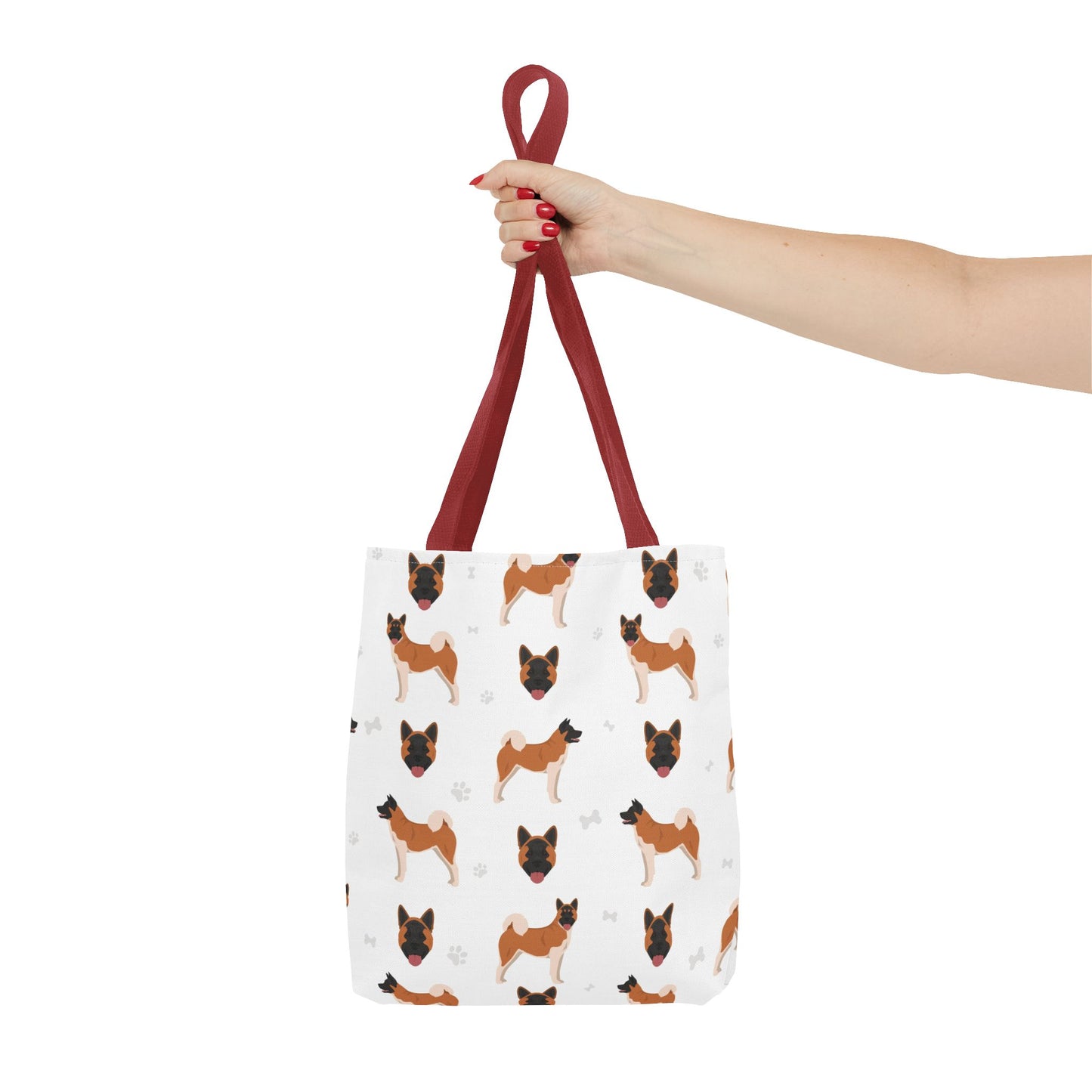 American Akita Dog Tote Bag, Akita Dog Mom Gift