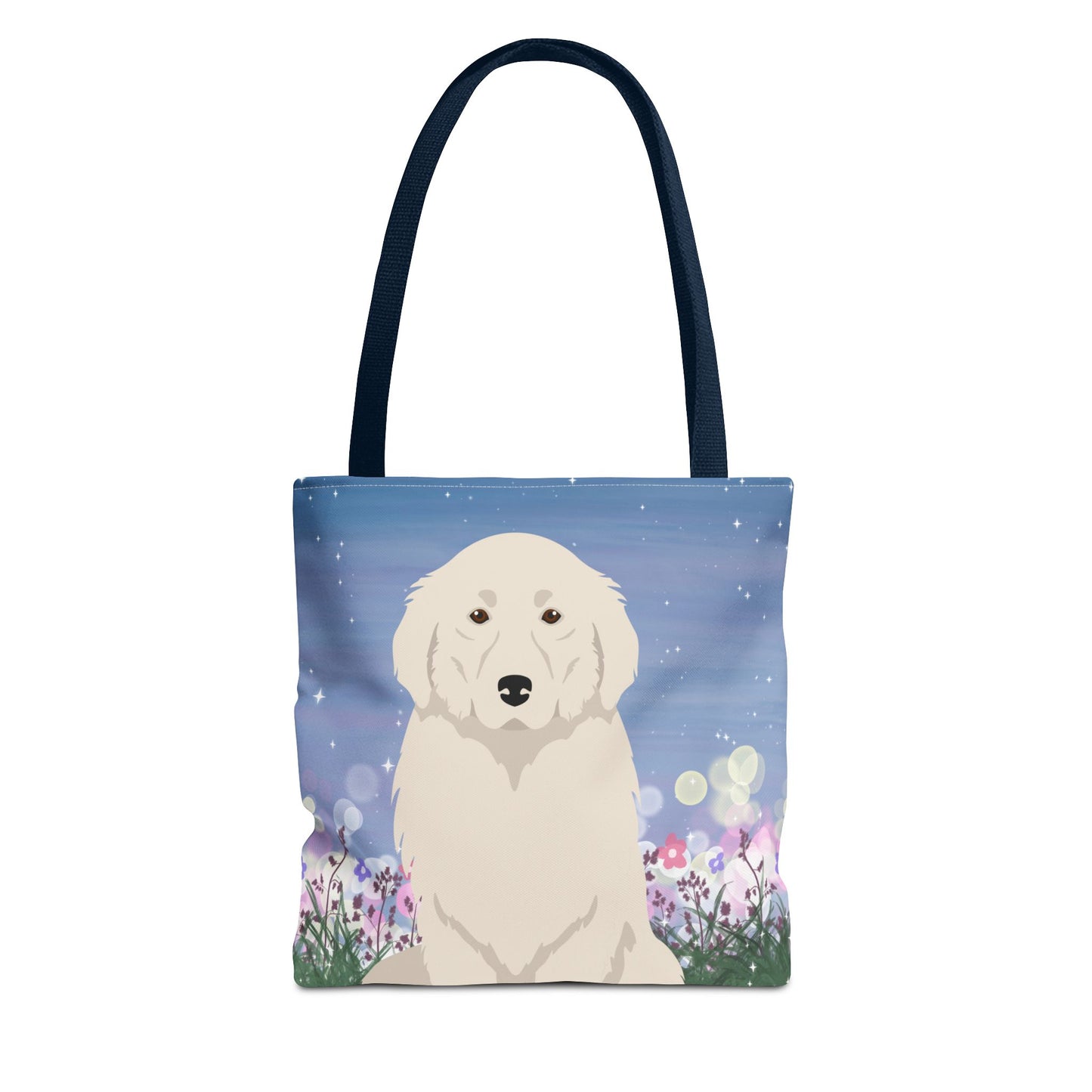 Great Pyrenees Dog Tote Bag 13x13