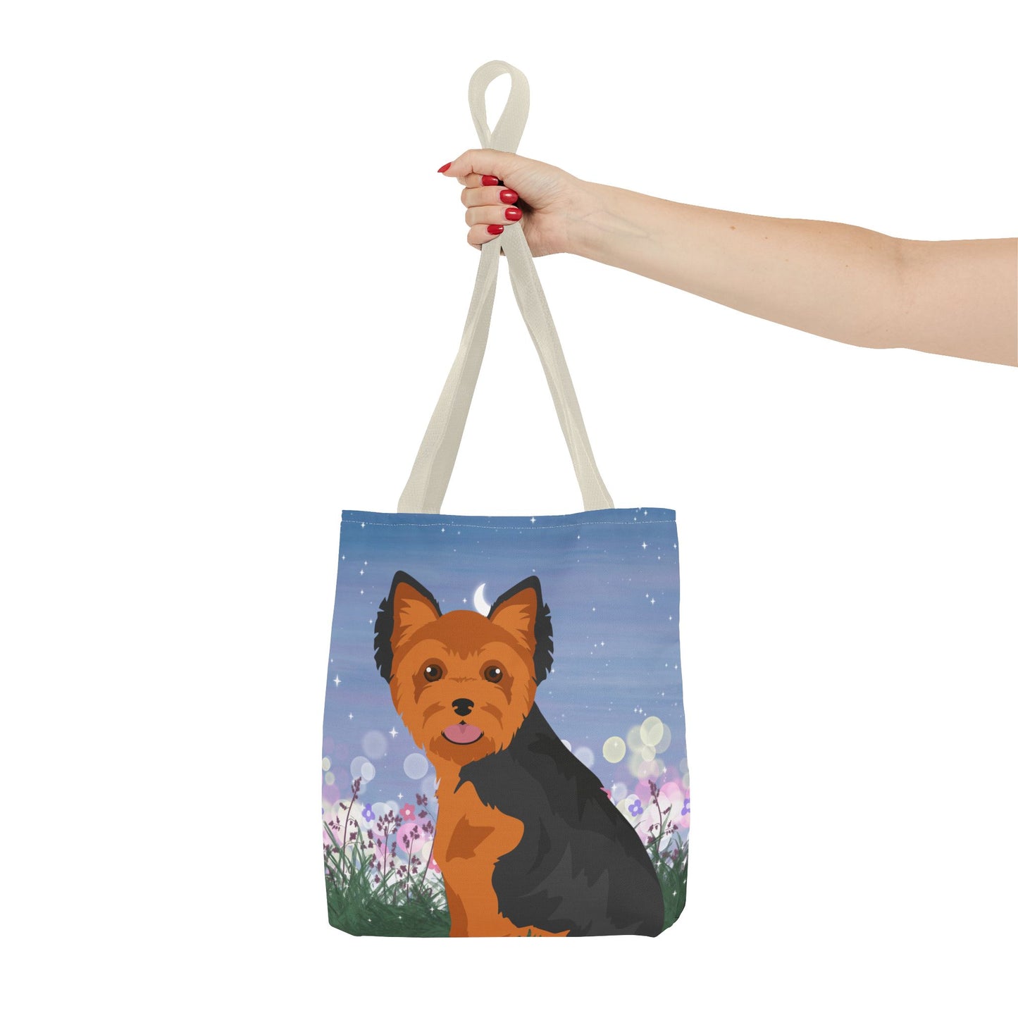 Yorkshire Terrier Dog Tote Bag 13x13