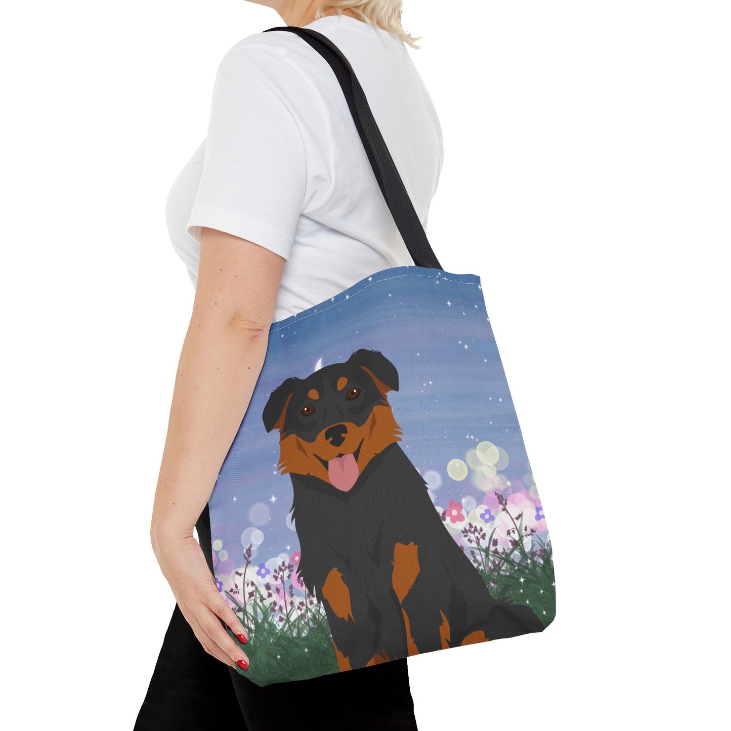 English Shepherd Dog Tote Bag 16x16