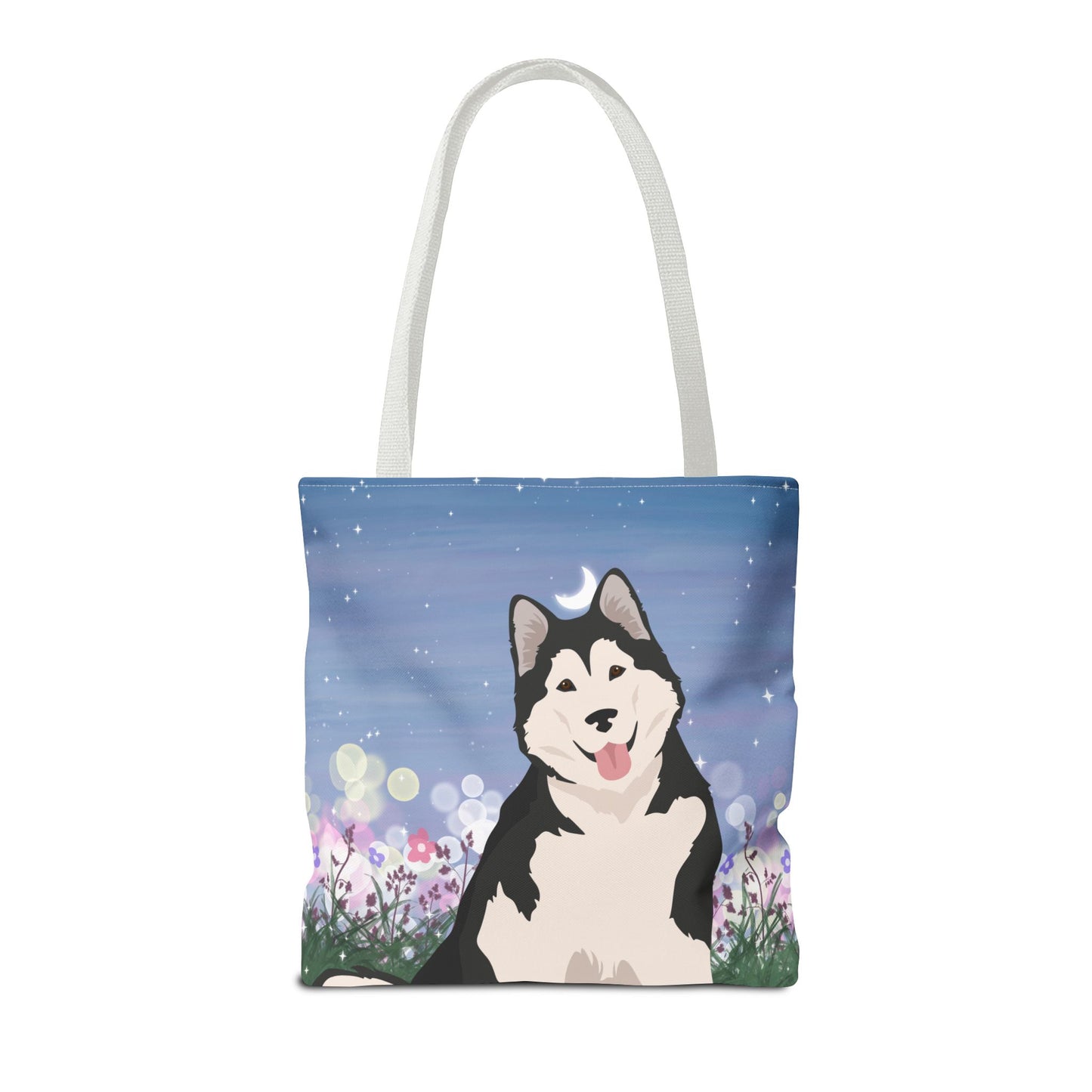 Alaskan Malamute Dog Tote Bag 16x16