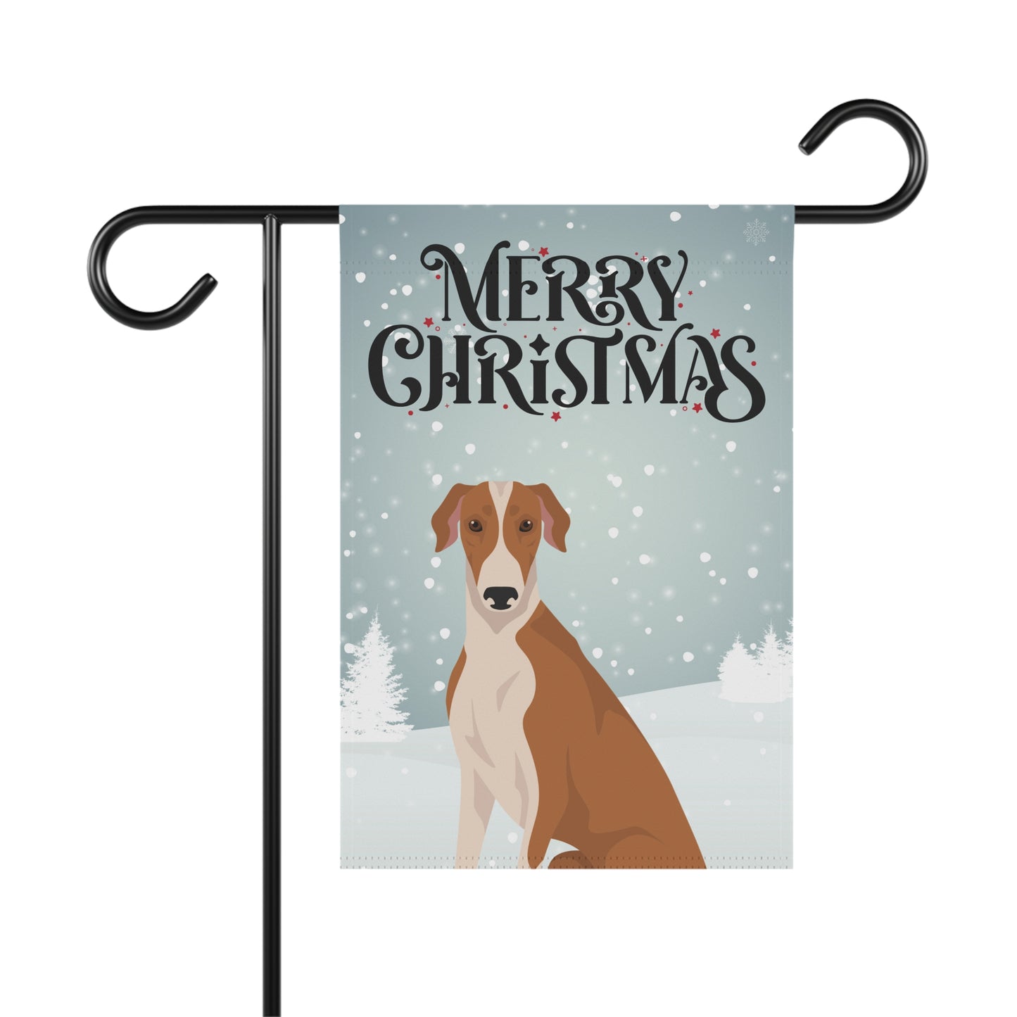 Greyhound Dog Garden Flag