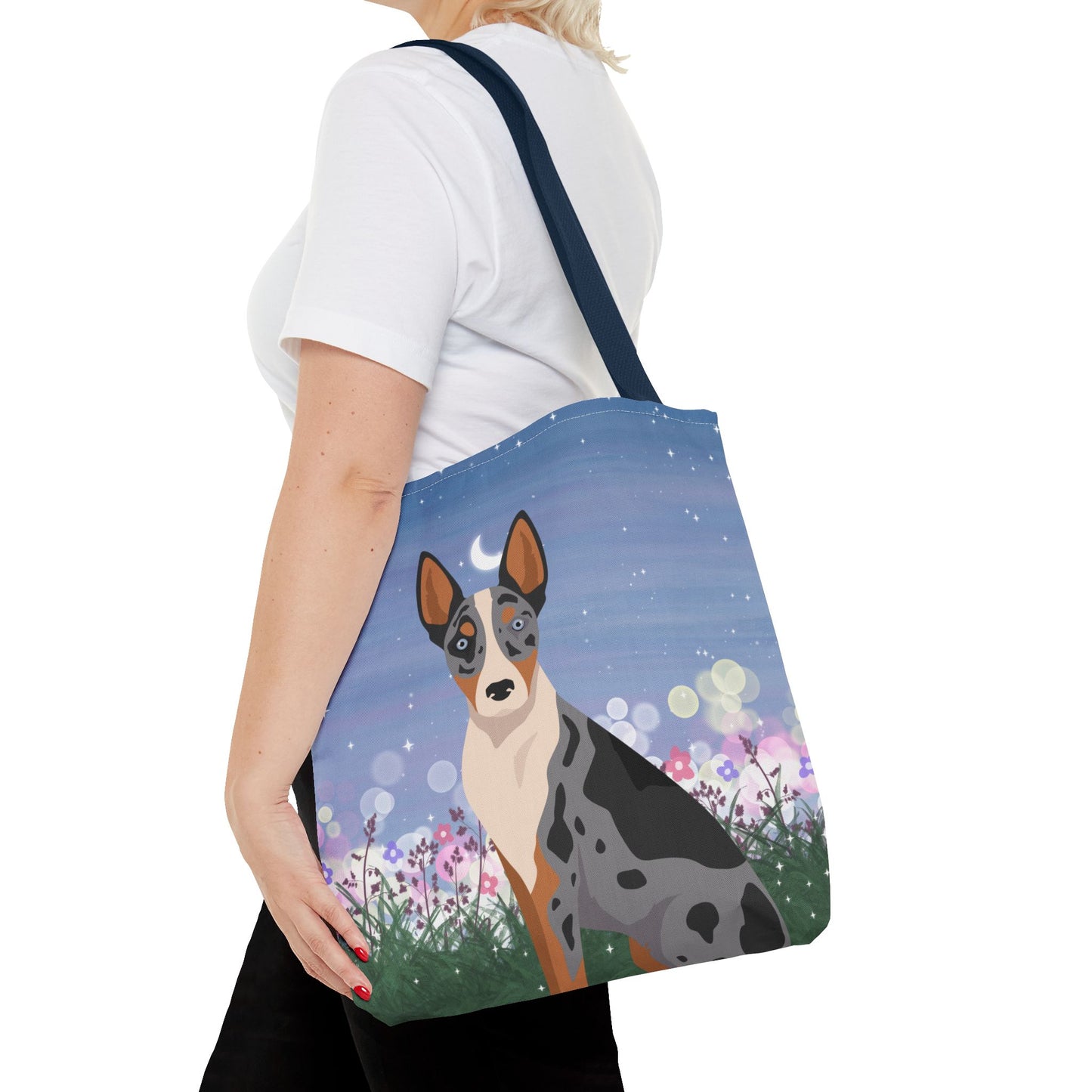 Australian Koolie Dog Tote Bag 16x16
