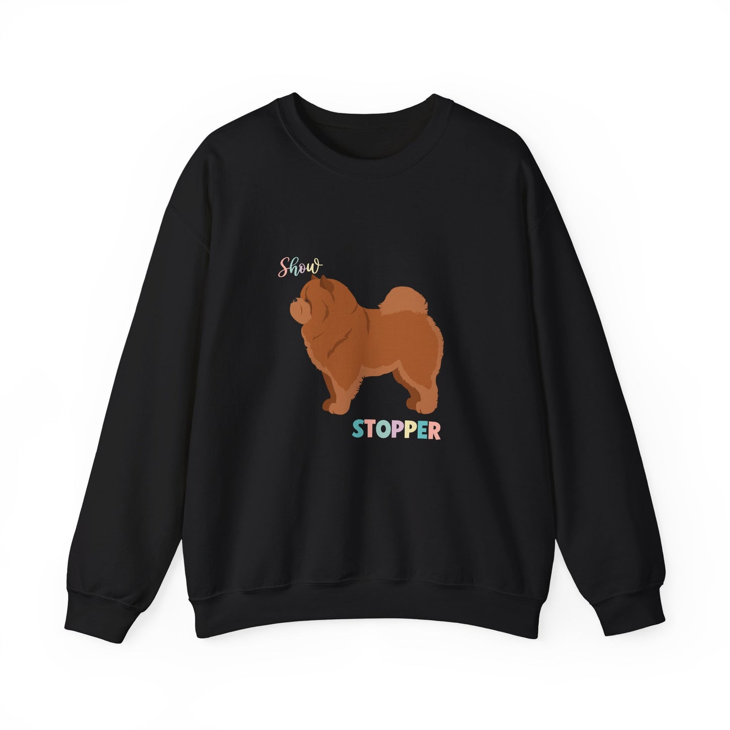 Chow Chow Dog Unisex Heavy Blend Crewneck Sweatshirt