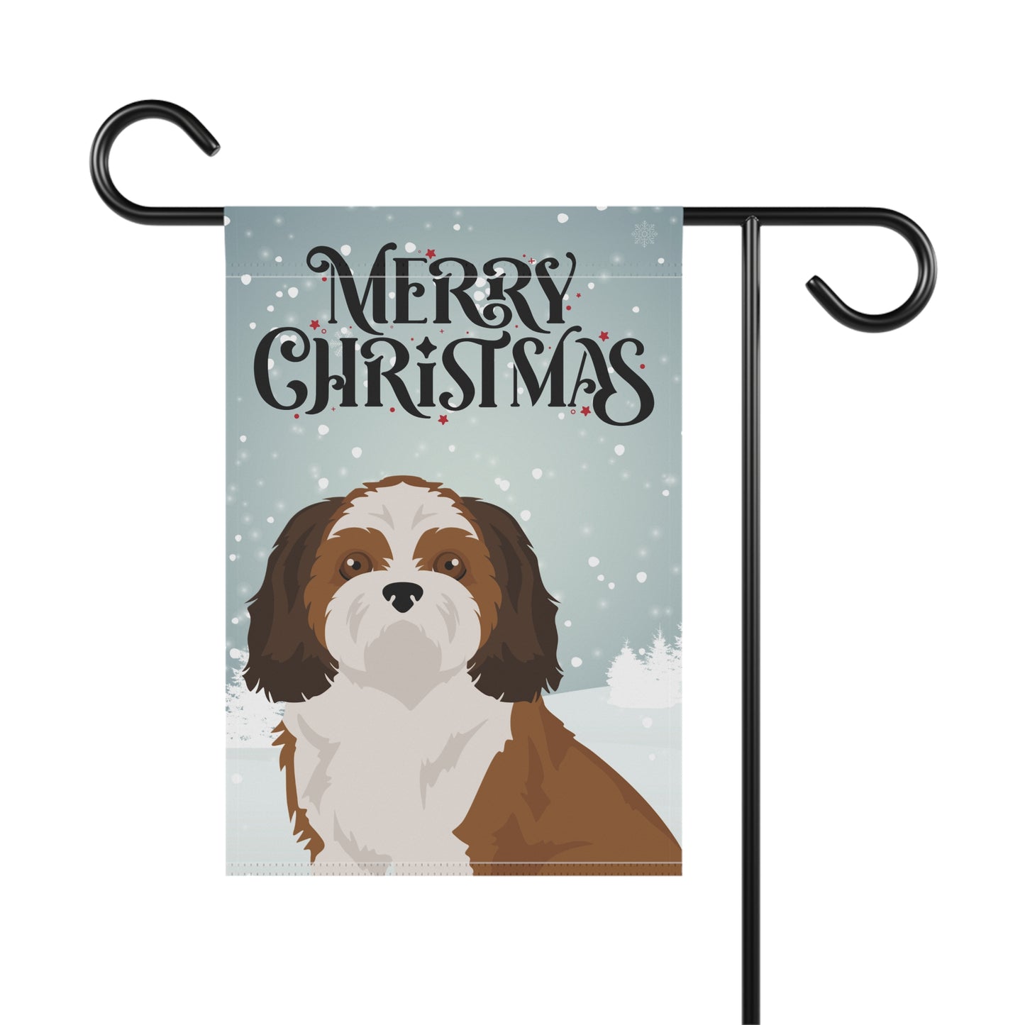 Shih Tzu Dog Garden Flag