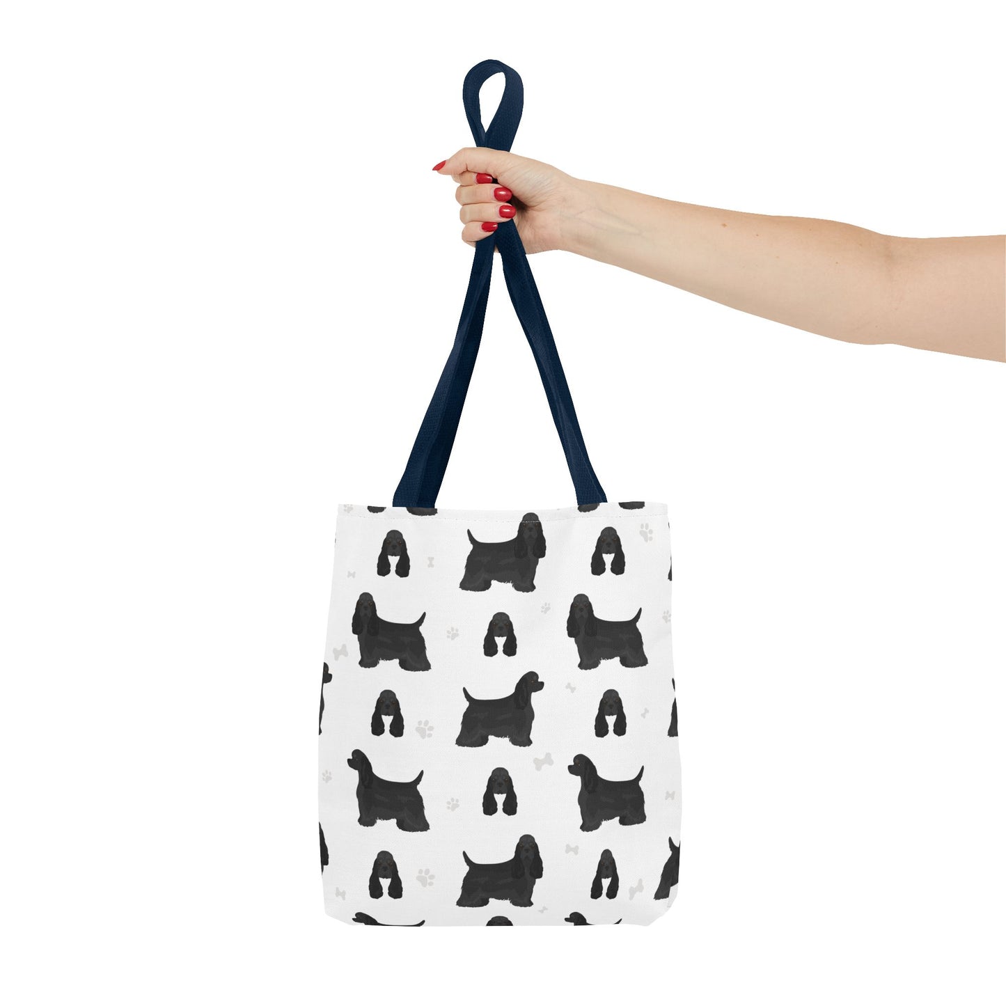 American Cocker Spaniel Dog Tote Bag, Cocker Spaniel Dog Mom Gift