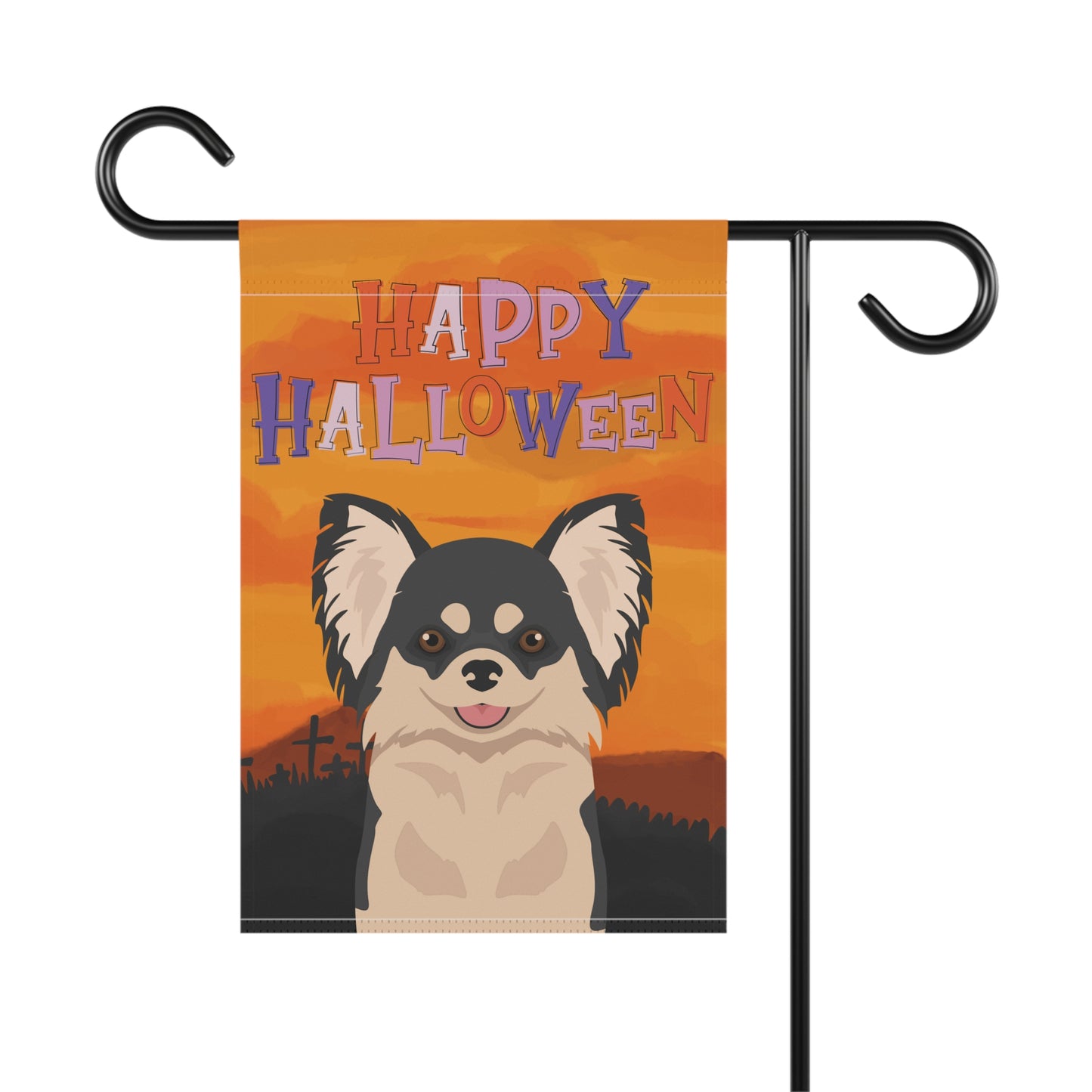 Chihuahua Dog Halloween Garden Flag