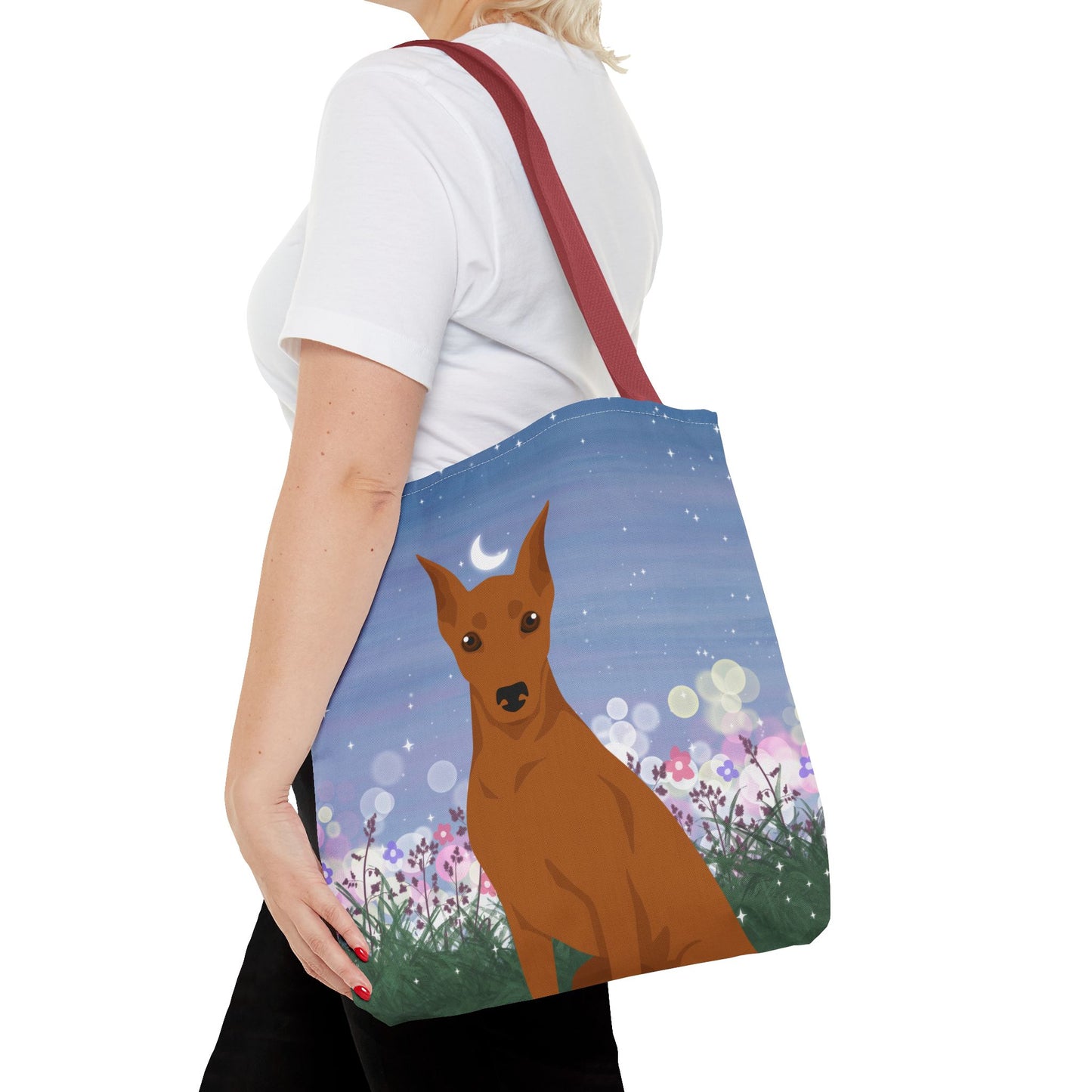 German Pinscher Dog Tote Bag 16x16