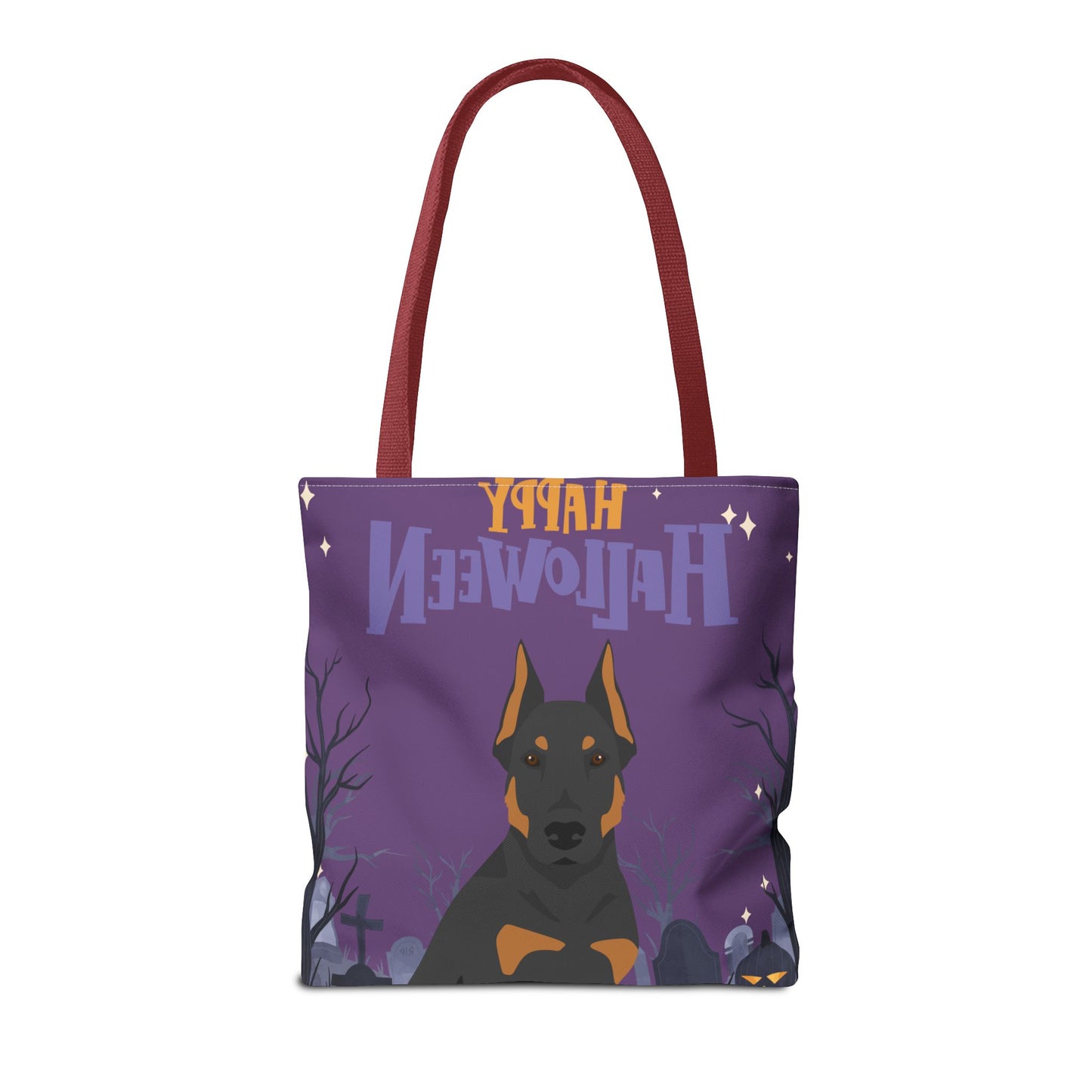 Beauceron Dog Happy Halloween Tote Bag 16x16
