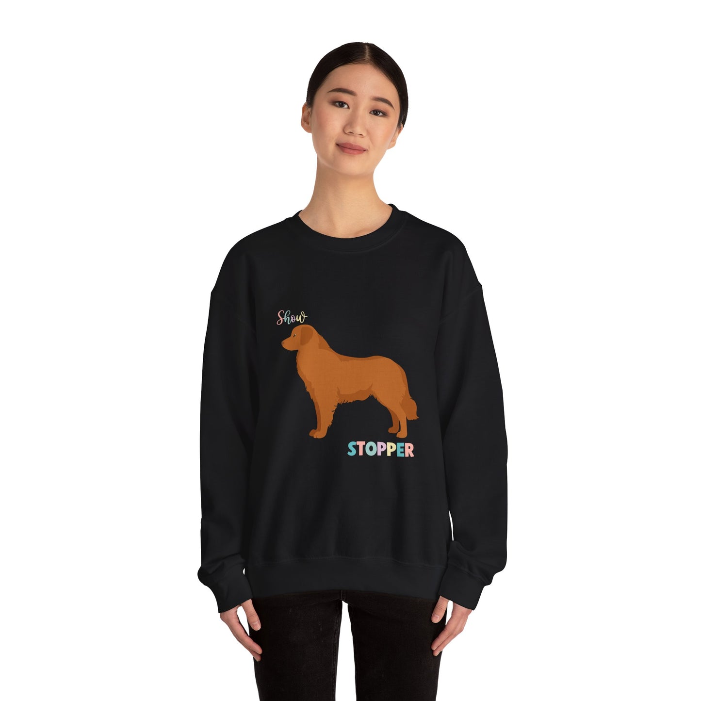 Nova Scotia Duck Tolling Retriever Dog Unisex Heavy Blend Crewneck Sweatshirt