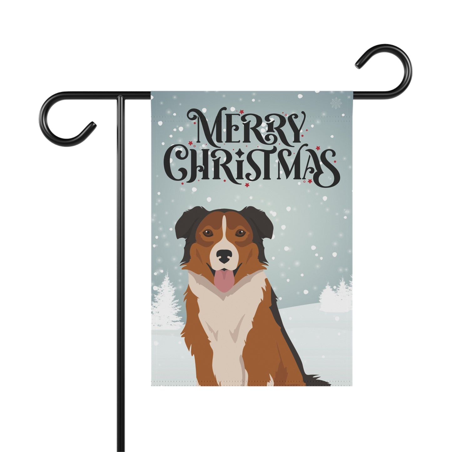 English Shepherd Dog Garden Flag