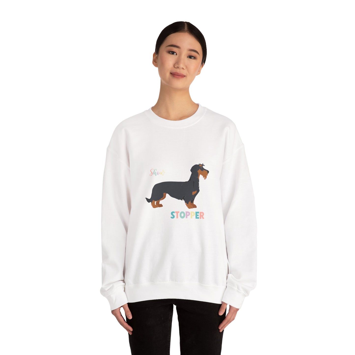 Dachshund Dog Unisex Heavy Blend Crewneck Sweatshirt