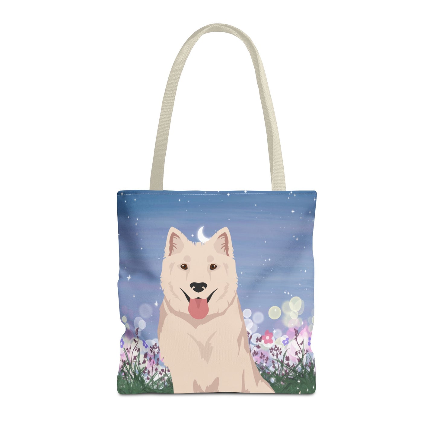Kintamani Bail Dog Tote Bag 16x16