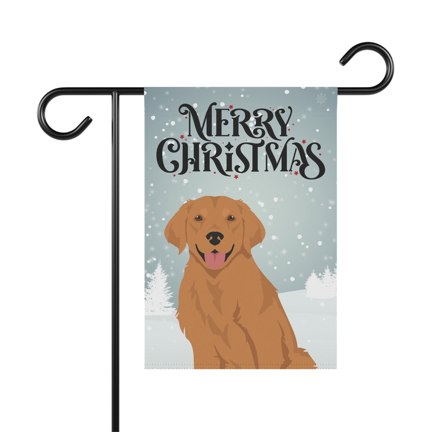 Golden Retriever Dog Garden Flag