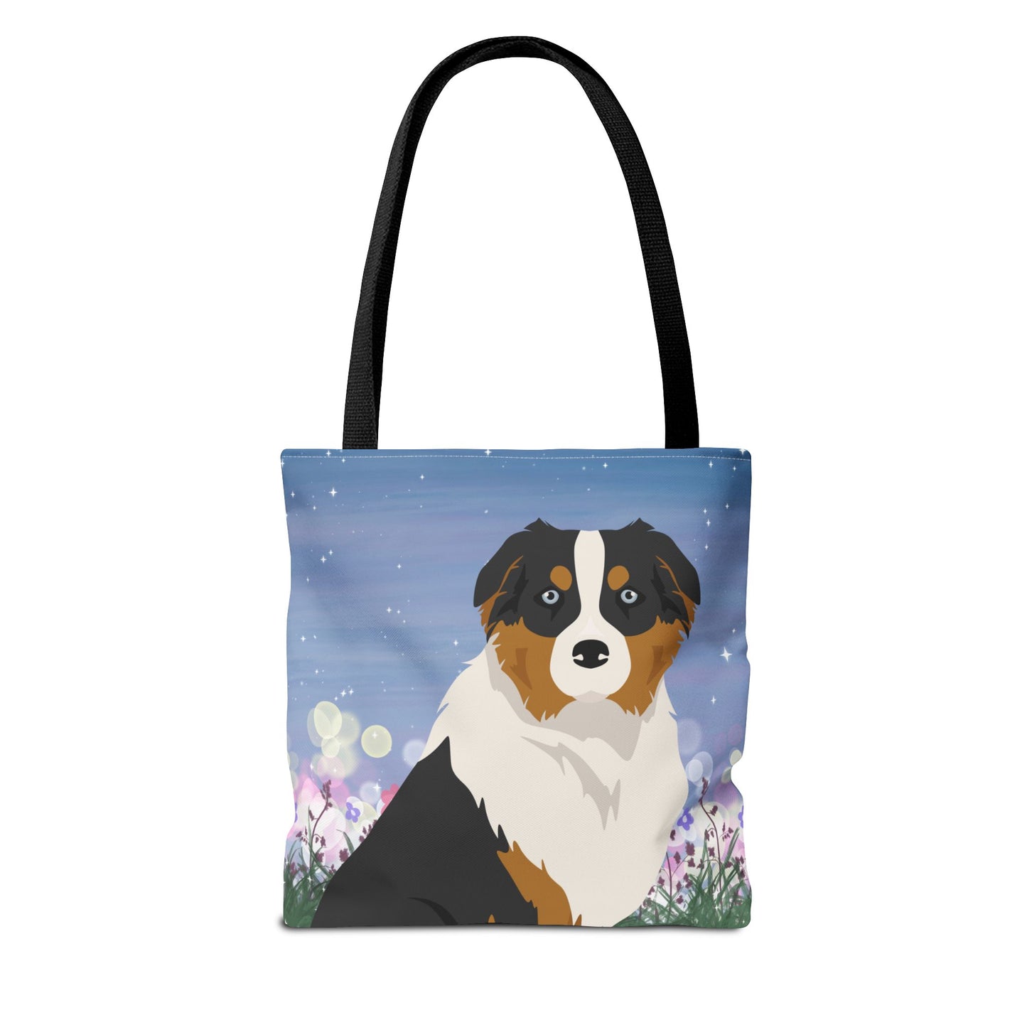 Australian Shepherd Dog Tote Bag 13x13