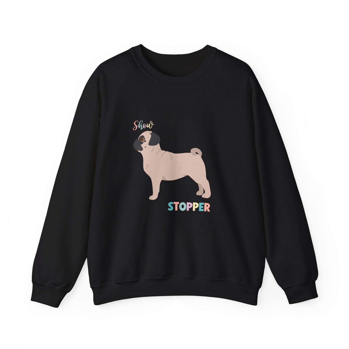 Pug Dog Unisex Heavy Blend Crewneck Sweatshirt