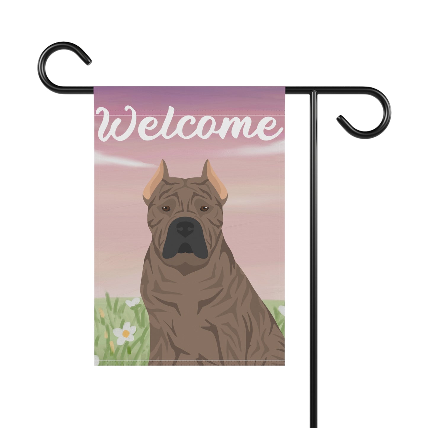 Presa Canario Dog Welcome Garden Flag