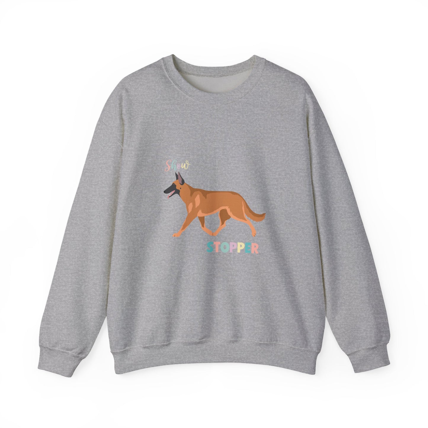 Belgian Malinois Dog Unisex Heavy Blend Crewneck Sweatshirt