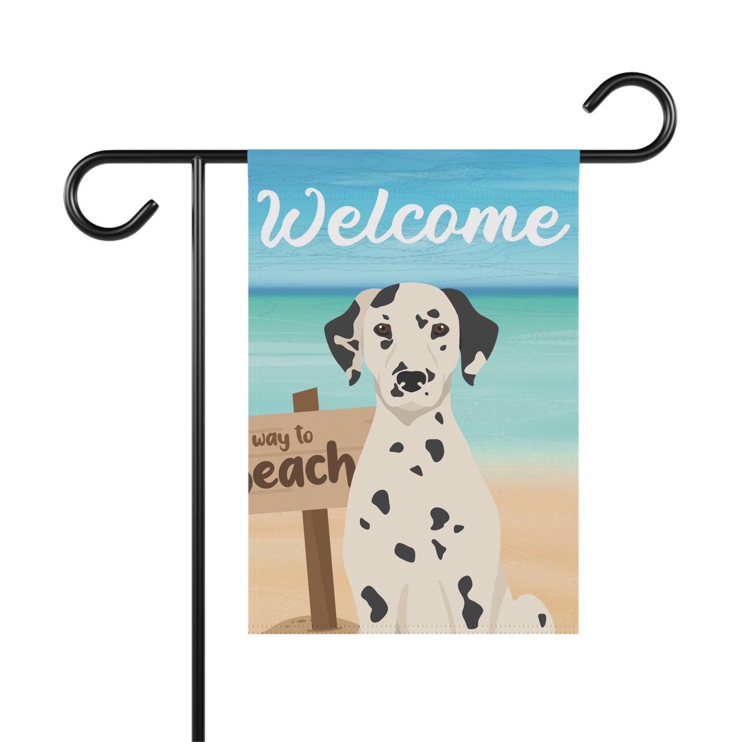 Dalmatian Dog Garden Flag