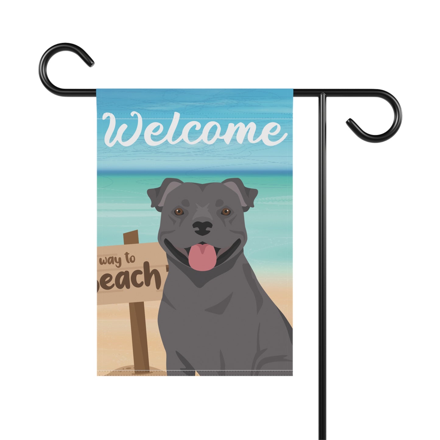 Staffordshire Bull Terrier Dog Garden Flag