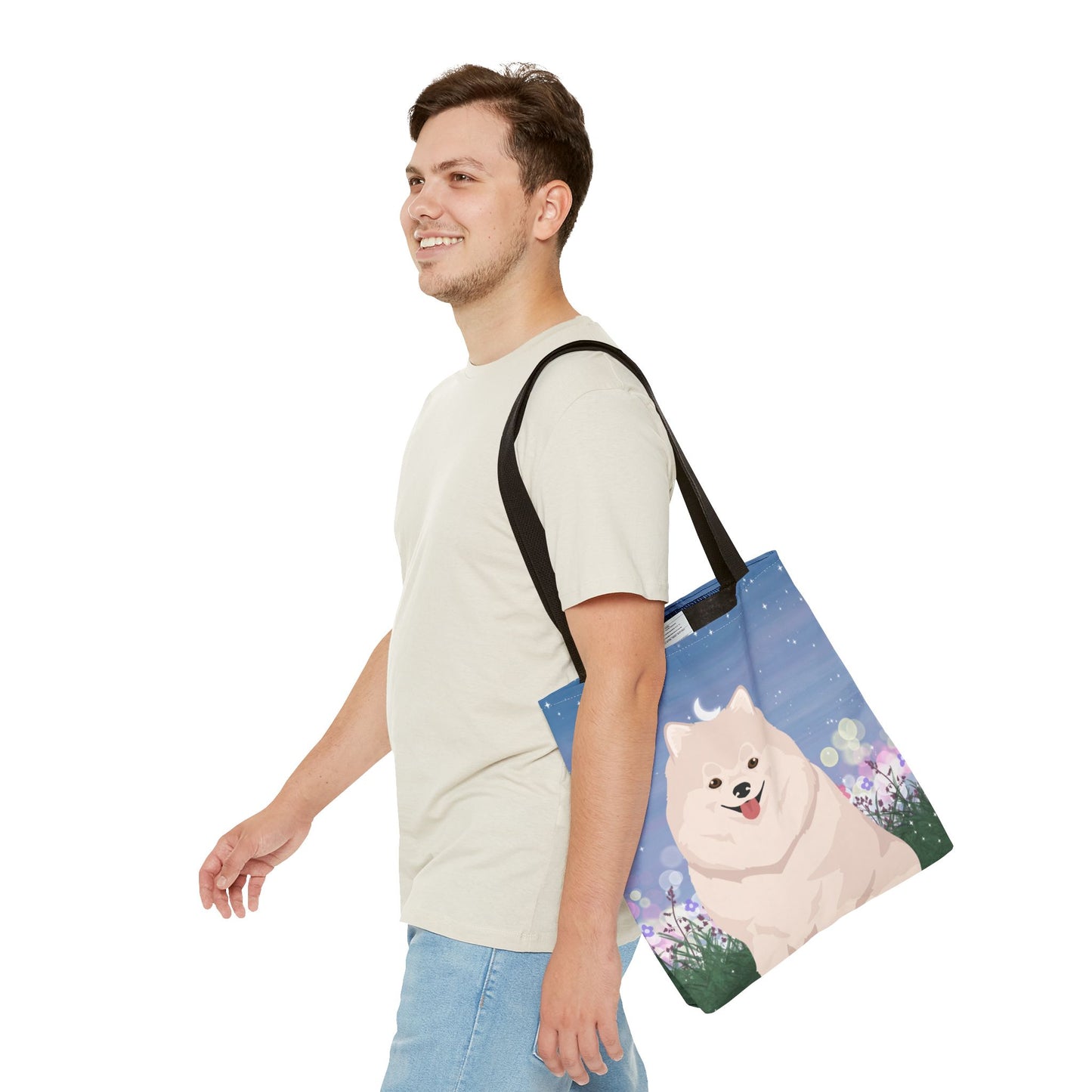 Pomeranian Dog Tote Bag 16x16