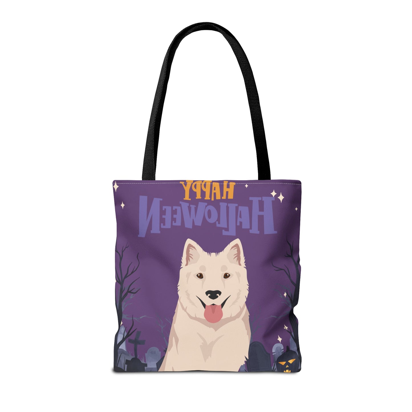 Kintamani Bali Dog Dog Happy Halloween Tote Bag 16x16