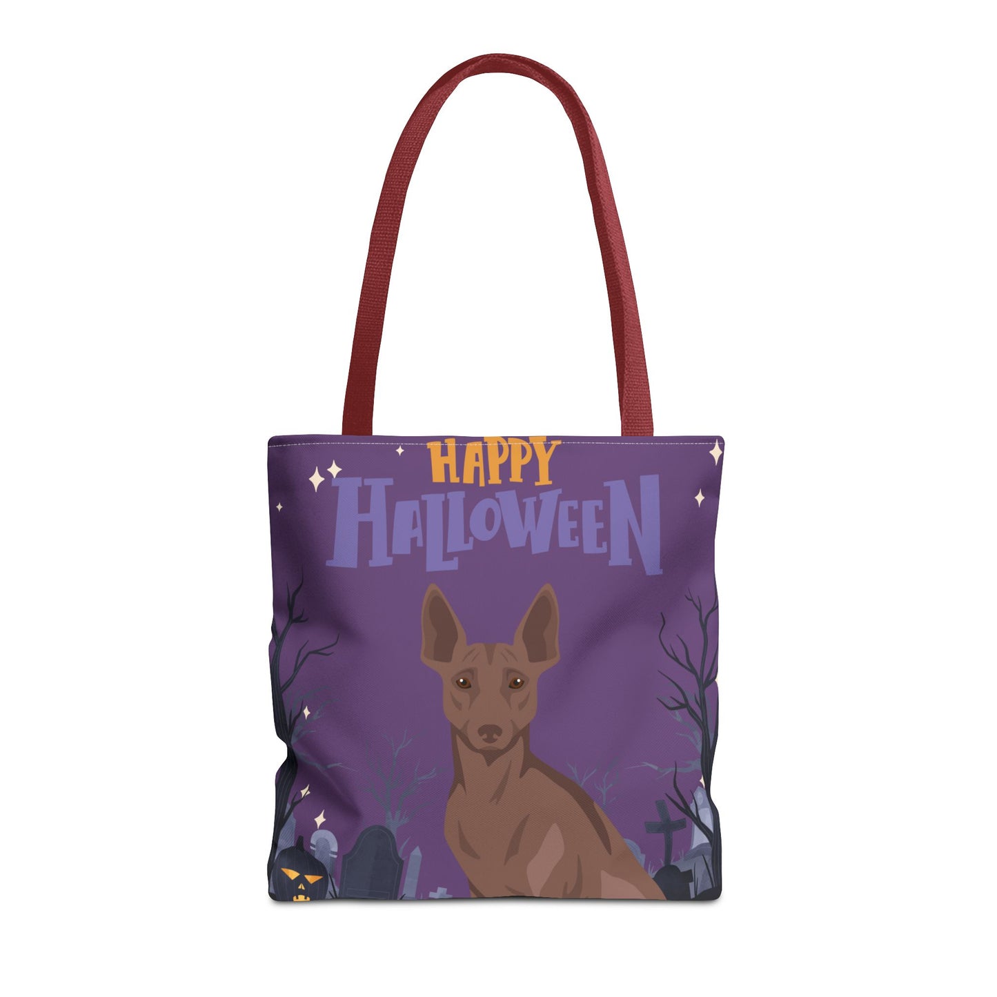 Peruvian Inca Orchid Dog Happy Halloween Tote Bag 16x16