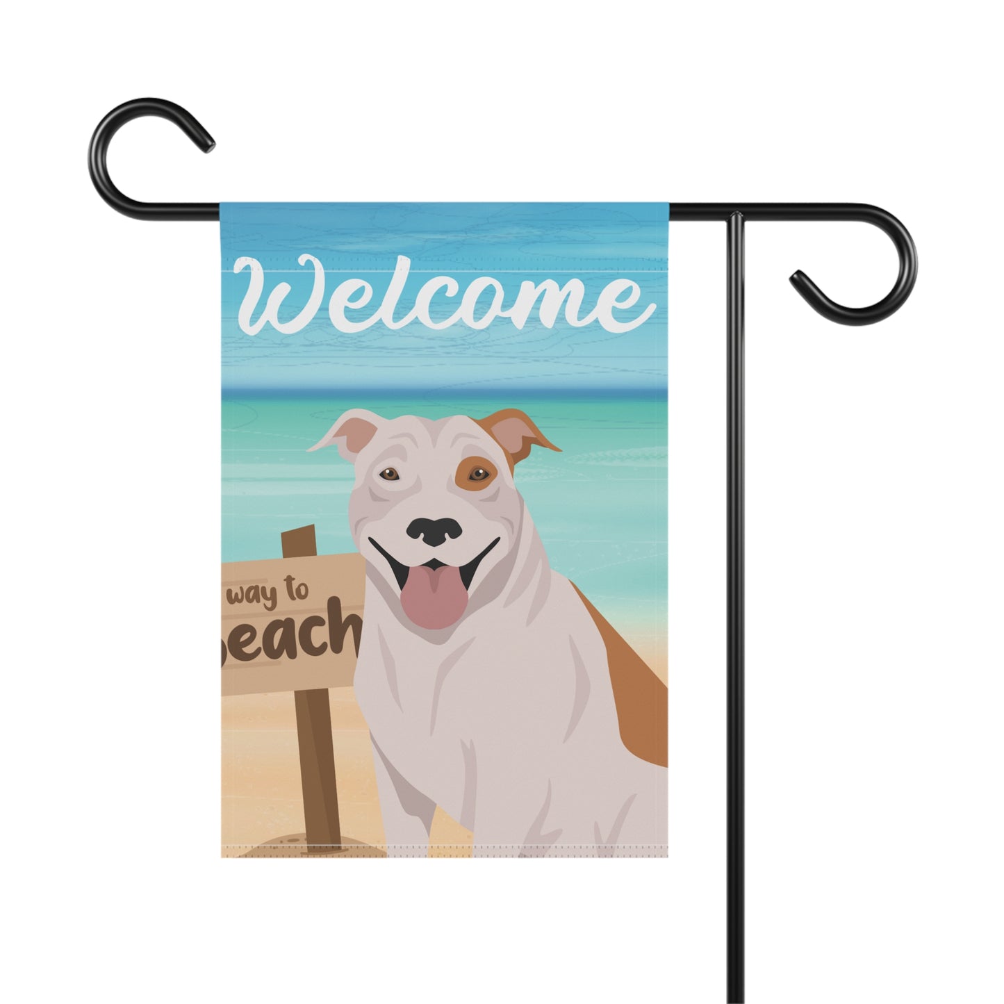 Pit Bull Dog Garden Flag