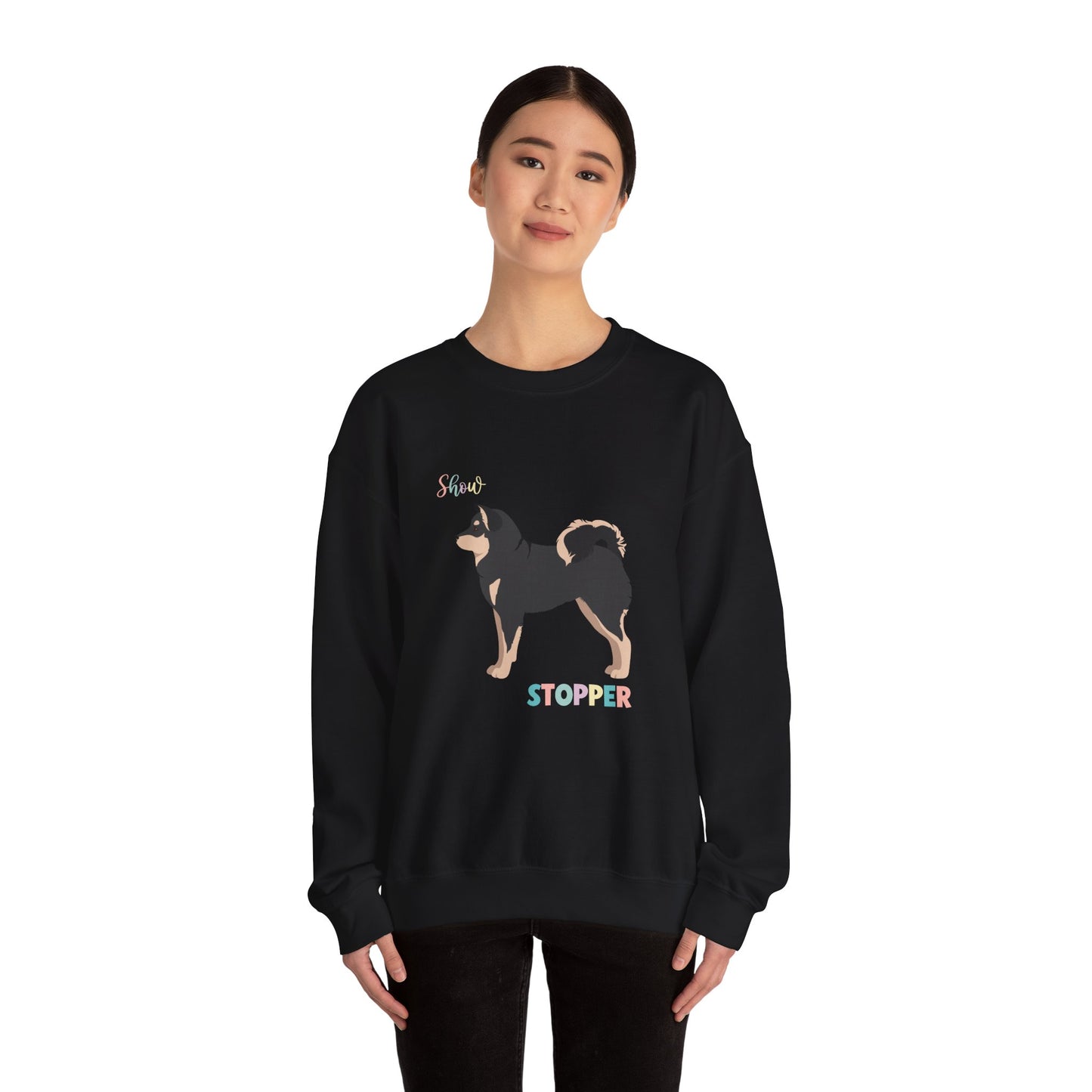 Shiba Inu Dog Unisex Heavy Blend Crewneck Sweatshirt