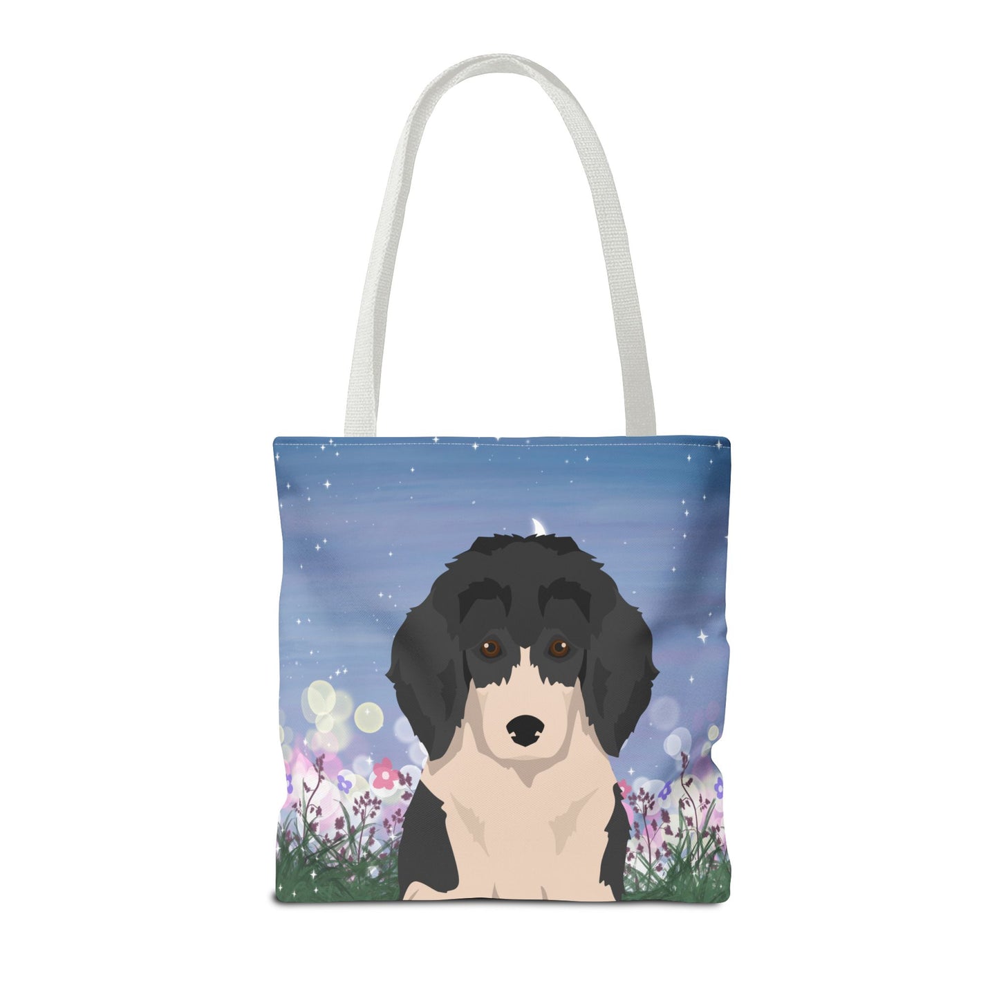 Poodle Dog Tote Bag 16x16