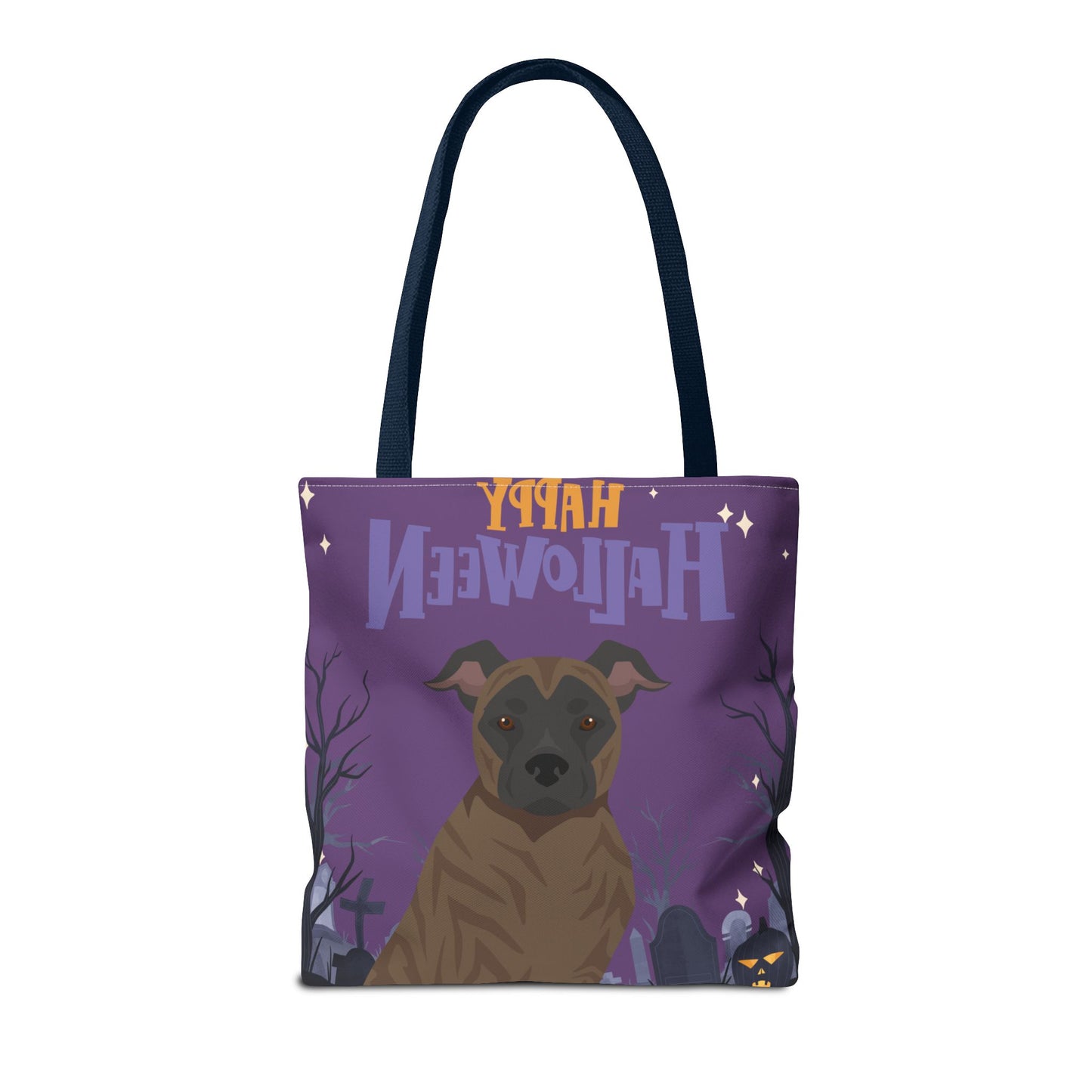 St Miguel Cattle Dog Dog Happy Halloween Tote Bag 16x16