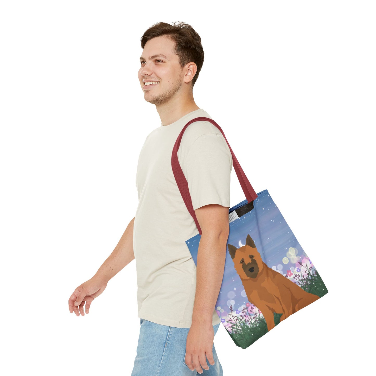 Belgian Laekenois Dog Tote Bag 16x16