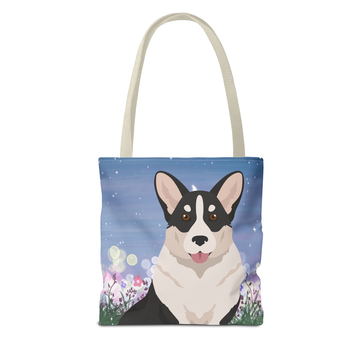 Cardigan Welsh Corgi Dog Tote Bag 13x13