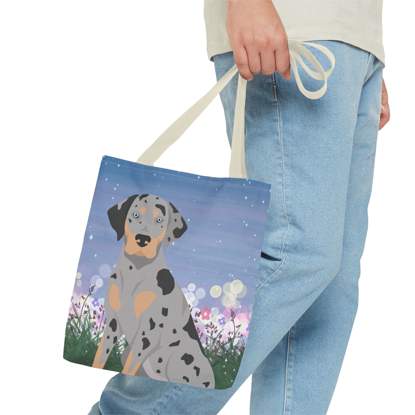 Catahoula Leopard Dog Dog Tote Bag 13x13