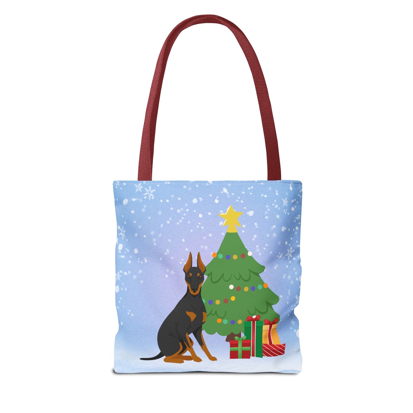 Manchester Terrier Dog Tote Bag, Dog Mom Gift