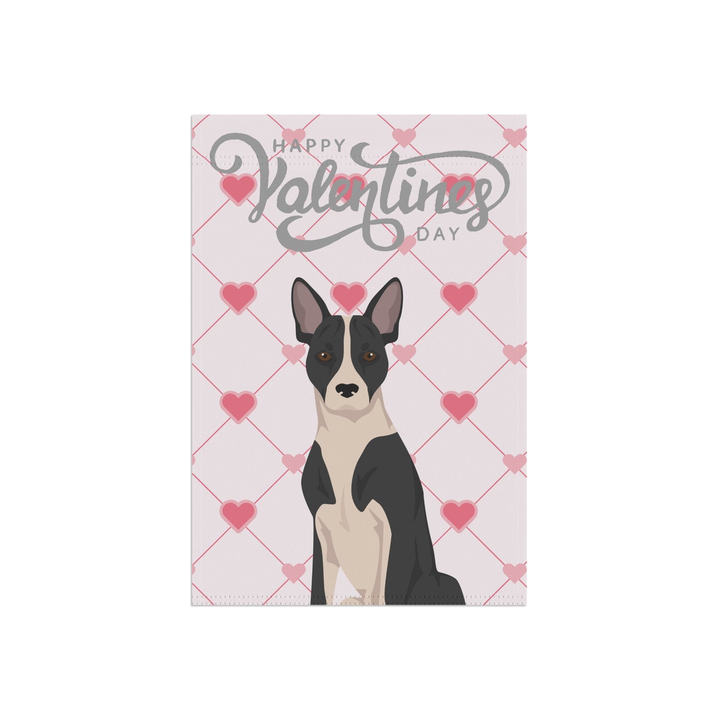 Taiwan Dog Valentines Day Garden Flag