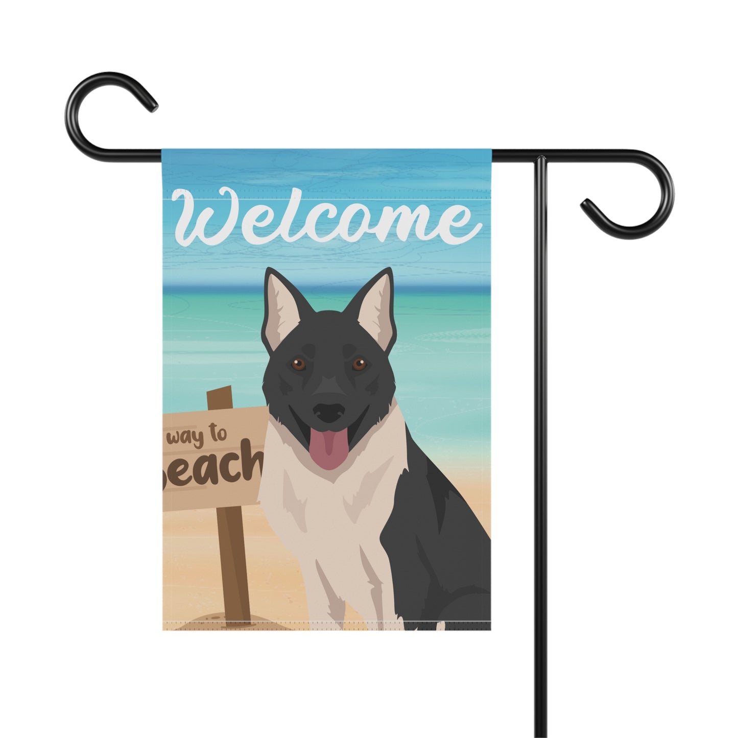 Russo European Laika Dog Garden Flag