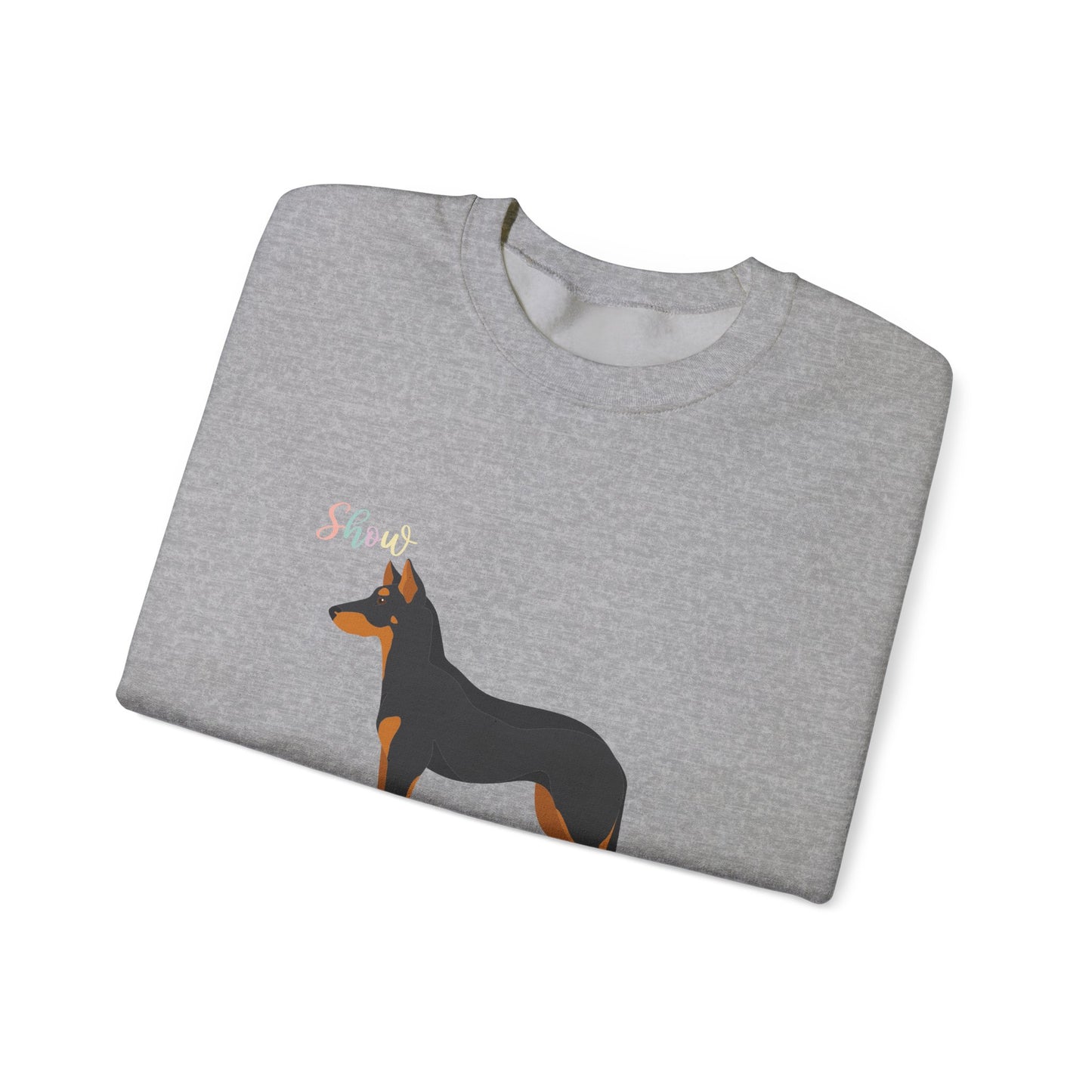 Beauceron Dog Unisex Heavy Blend Crewneck Sweatshirt