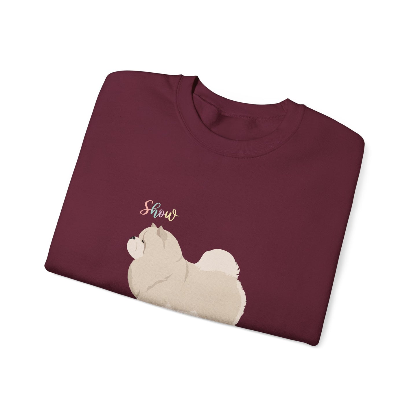Chow Chow Dog Unisex Heavy Blend Crewneck Sweatshirt