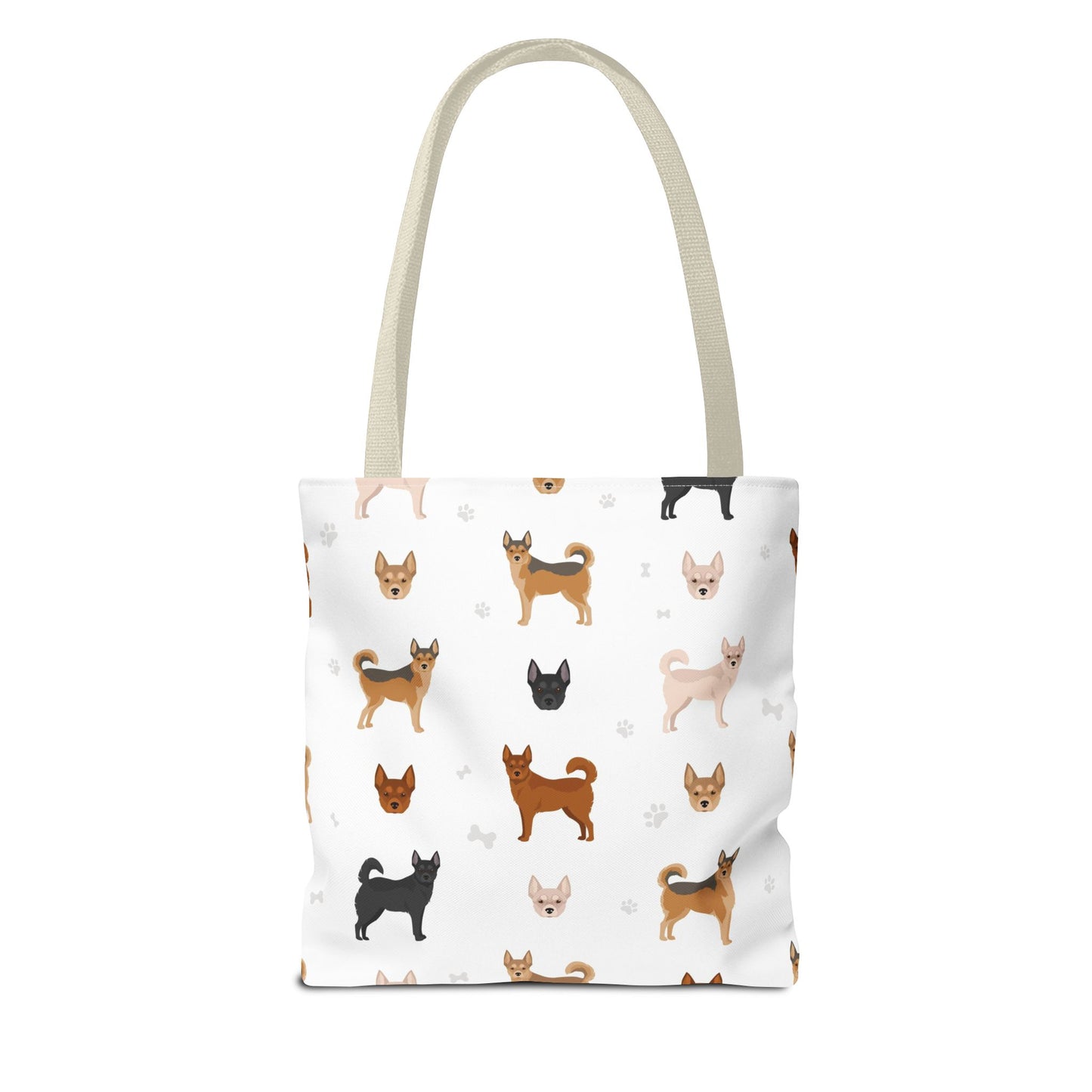 Norwegian Lundehund Dog Tote Bag