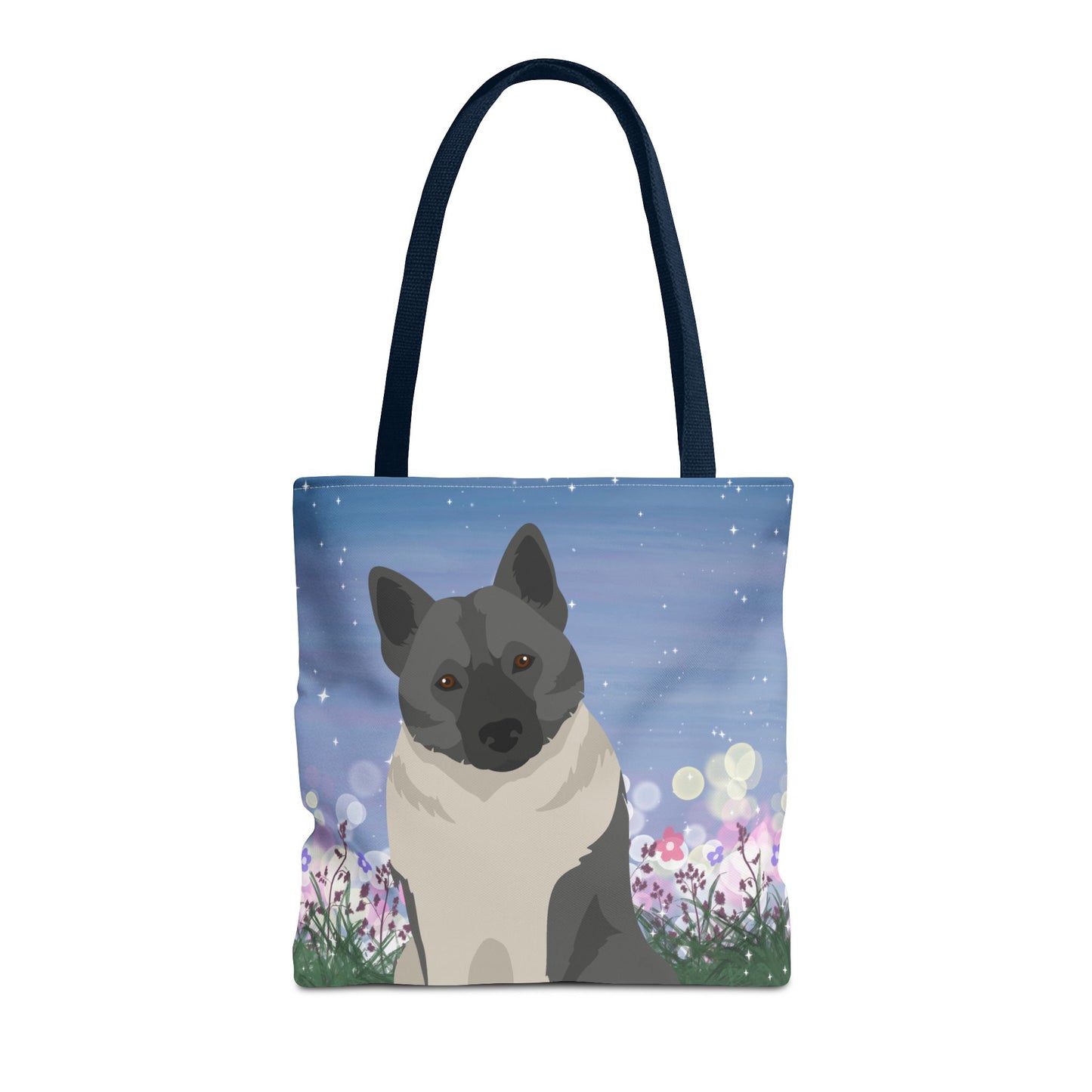 Norwegian Lundehund Dog Tote Bag 16x16