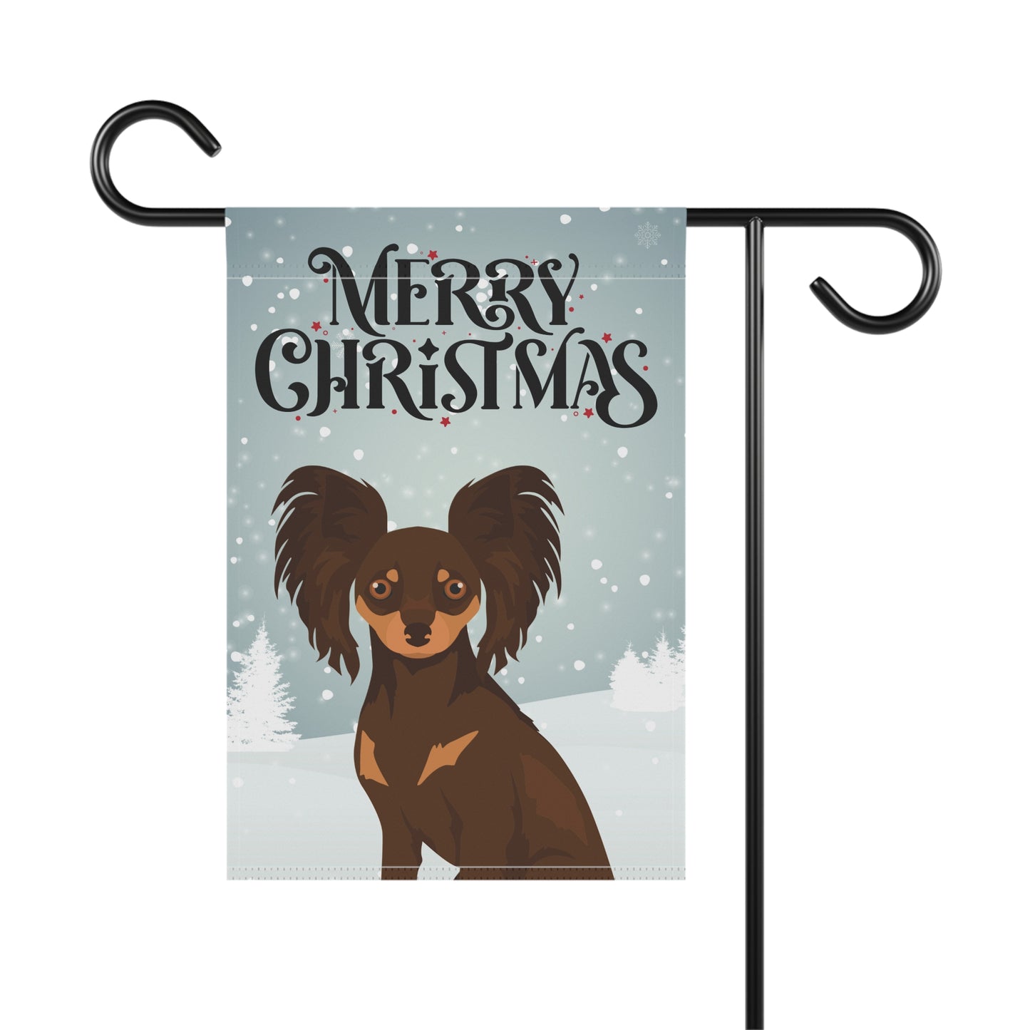 Russian Toy Dog Garden Flag