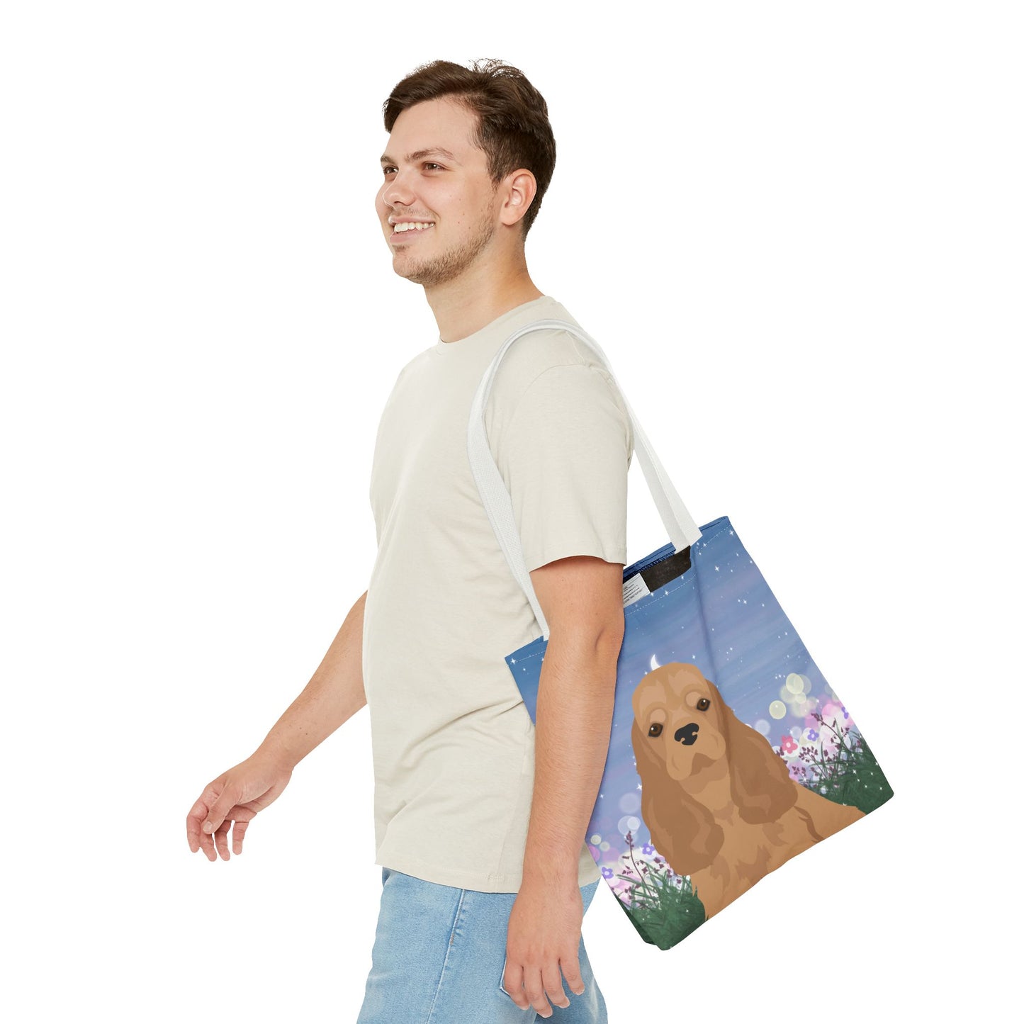 Cocker Spaniel Dog Tote Bag 16x16