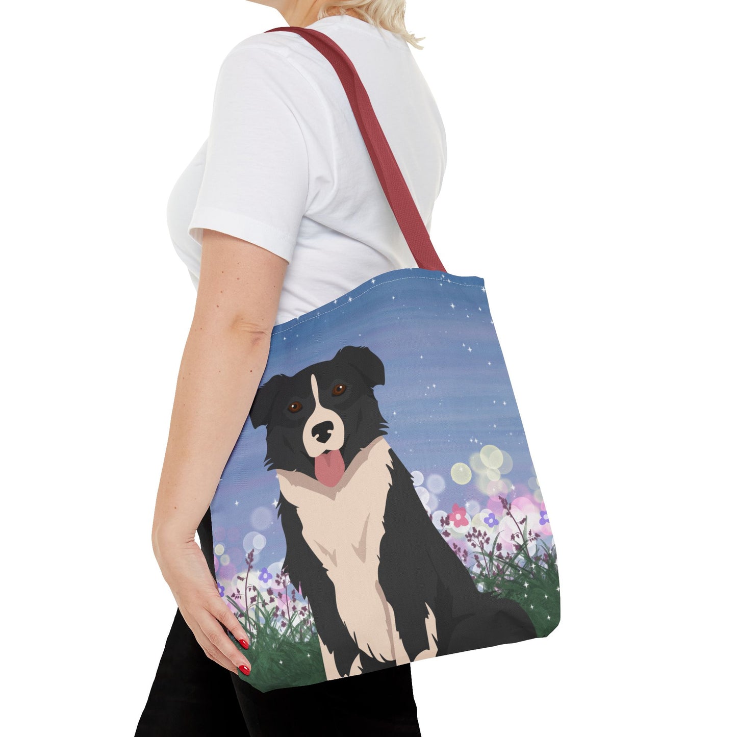 English Shepherd Dog Tote Bag 16x16